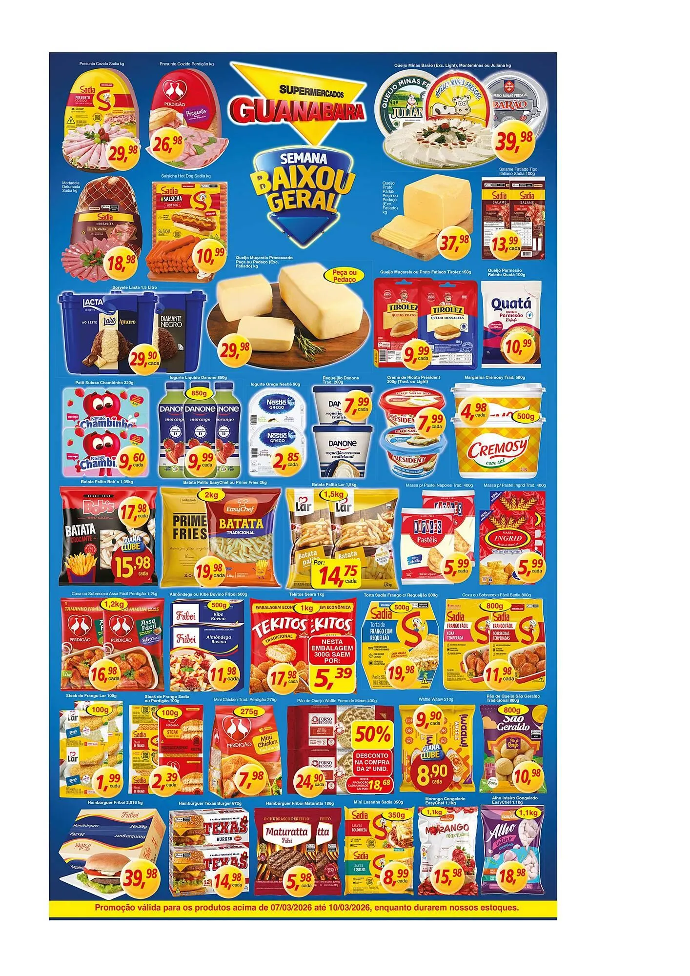 Encarte de Encarte Supermercados Guanabara 7 de março até 10 de março 2026 - Pagina 4