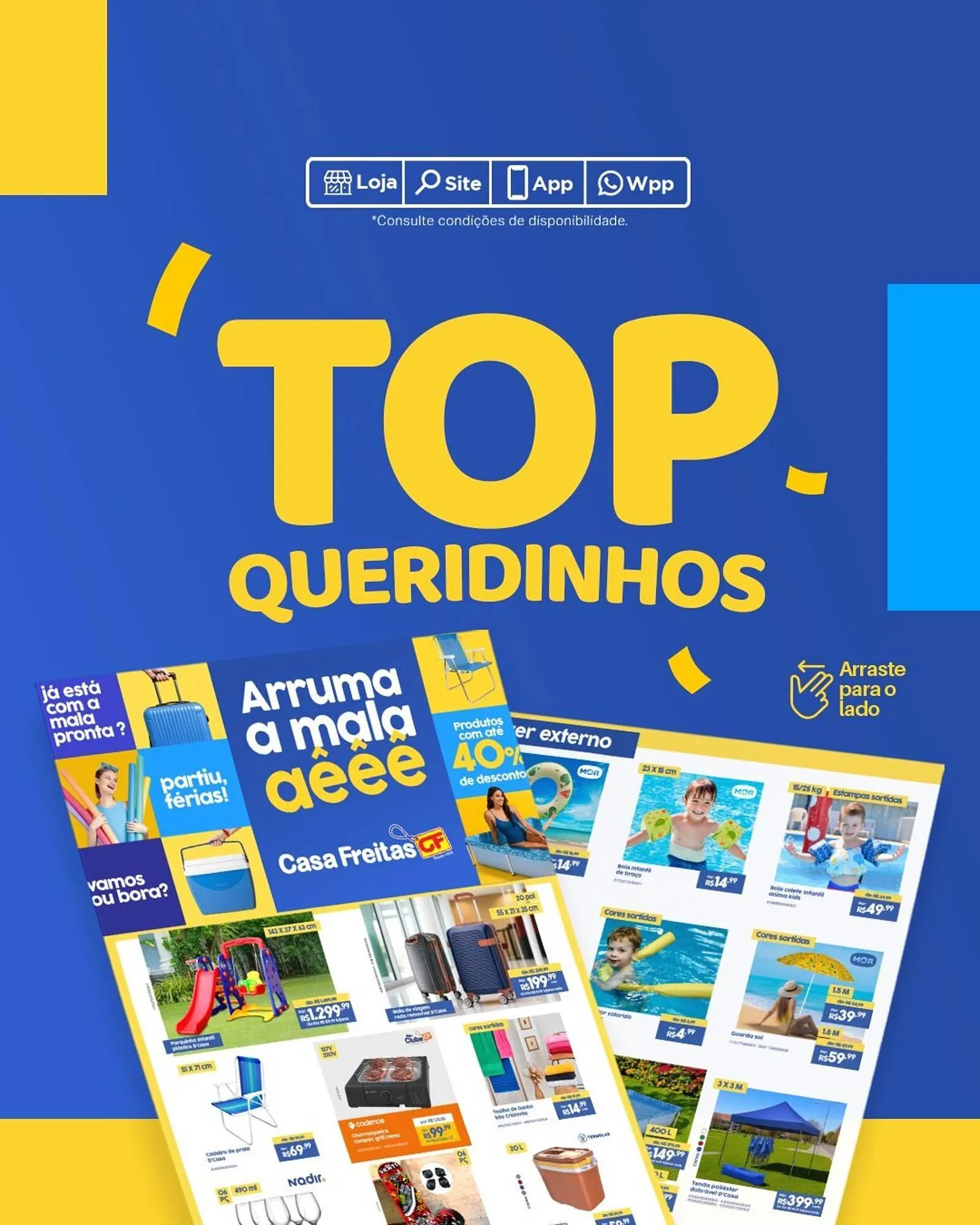 Encarte de Catálogo Casa Freitas 4 de julho até 31 de julho 2025 - Pagina 1