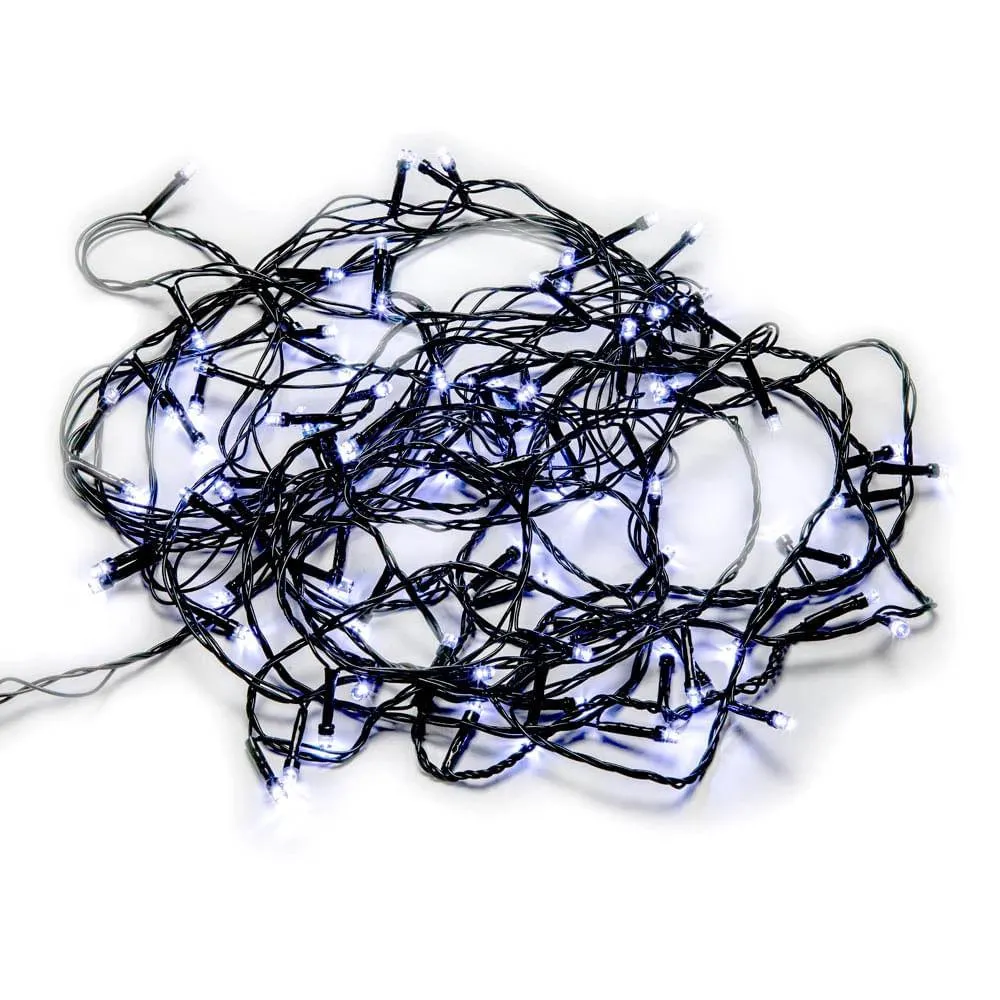 Pisca de Árvore 140Led Fio Verde 220V 1,8m Branco