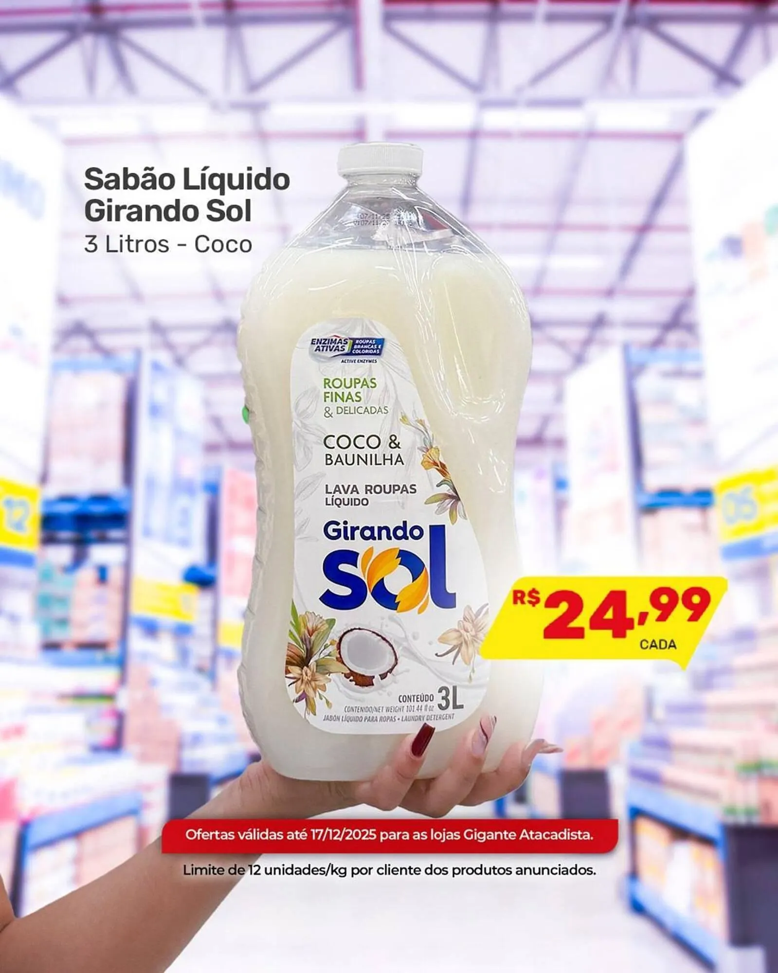 Encarte de Encarte Gigante Atacadista 11 de dezembro até 17 de dezembro 2025 - Pagina 3