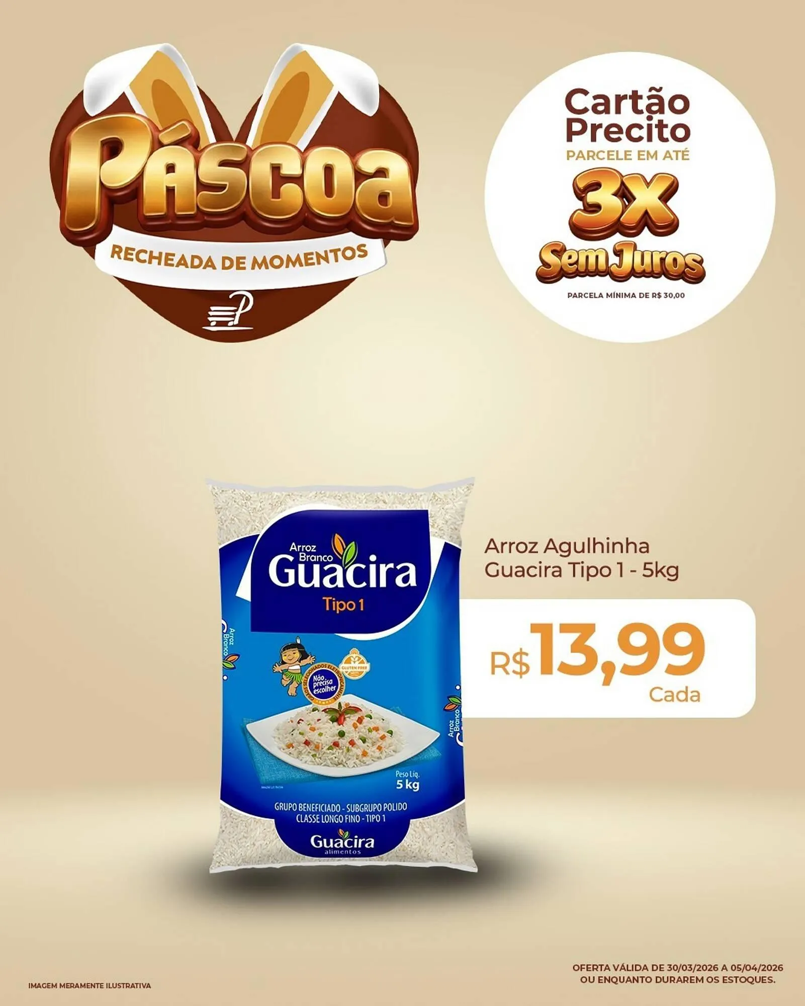 Encarte de Catálogo Supermercado Precito 30 de março até 5 de abril 2026 - Pagina 1