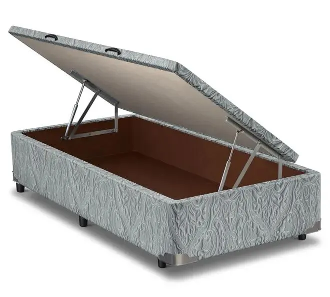 BASE CAMA BOX COM BAÚ PRESIDENCIAL - ABERTURA LATERAL
