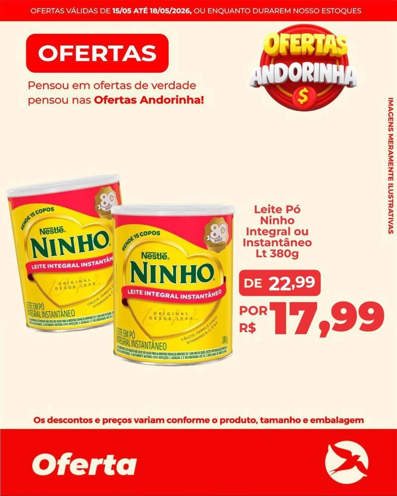 Encarte de Folheto Andorinha Hipermercado 15 de maio até 18 de maio 2026 - Pagina 19