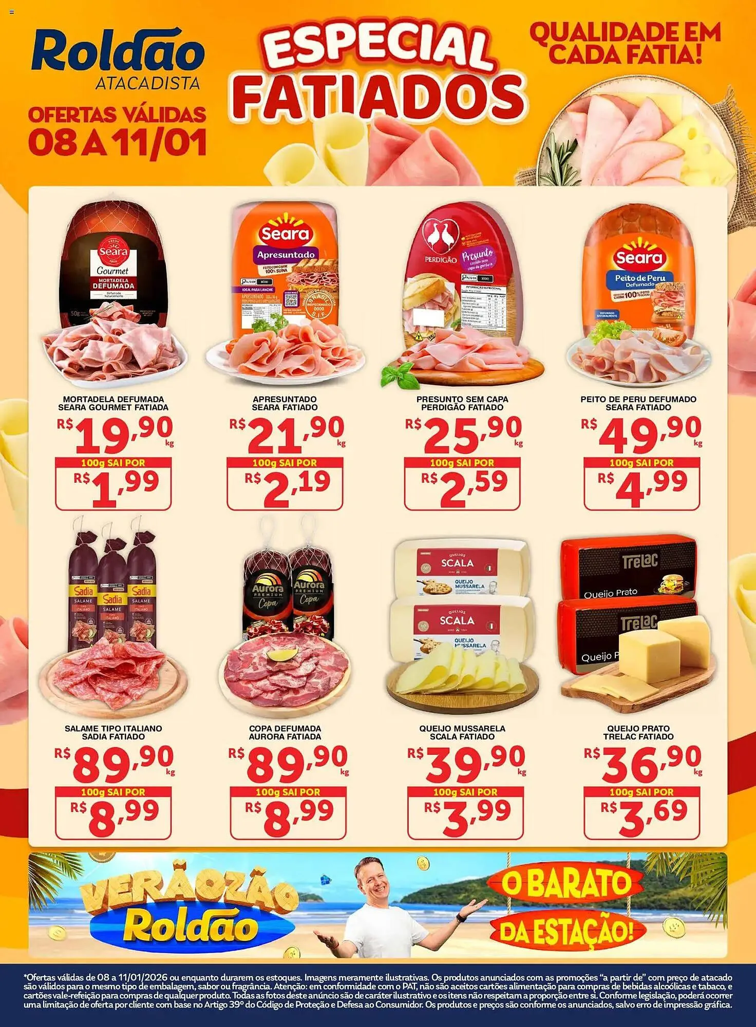 Encarte de Folheto Roldão 8 de janeiro até 11 de janeiro 2026 - Pagina 1