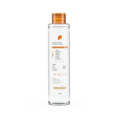 Água Micelar C Clean Ultraox Noviole 200ml