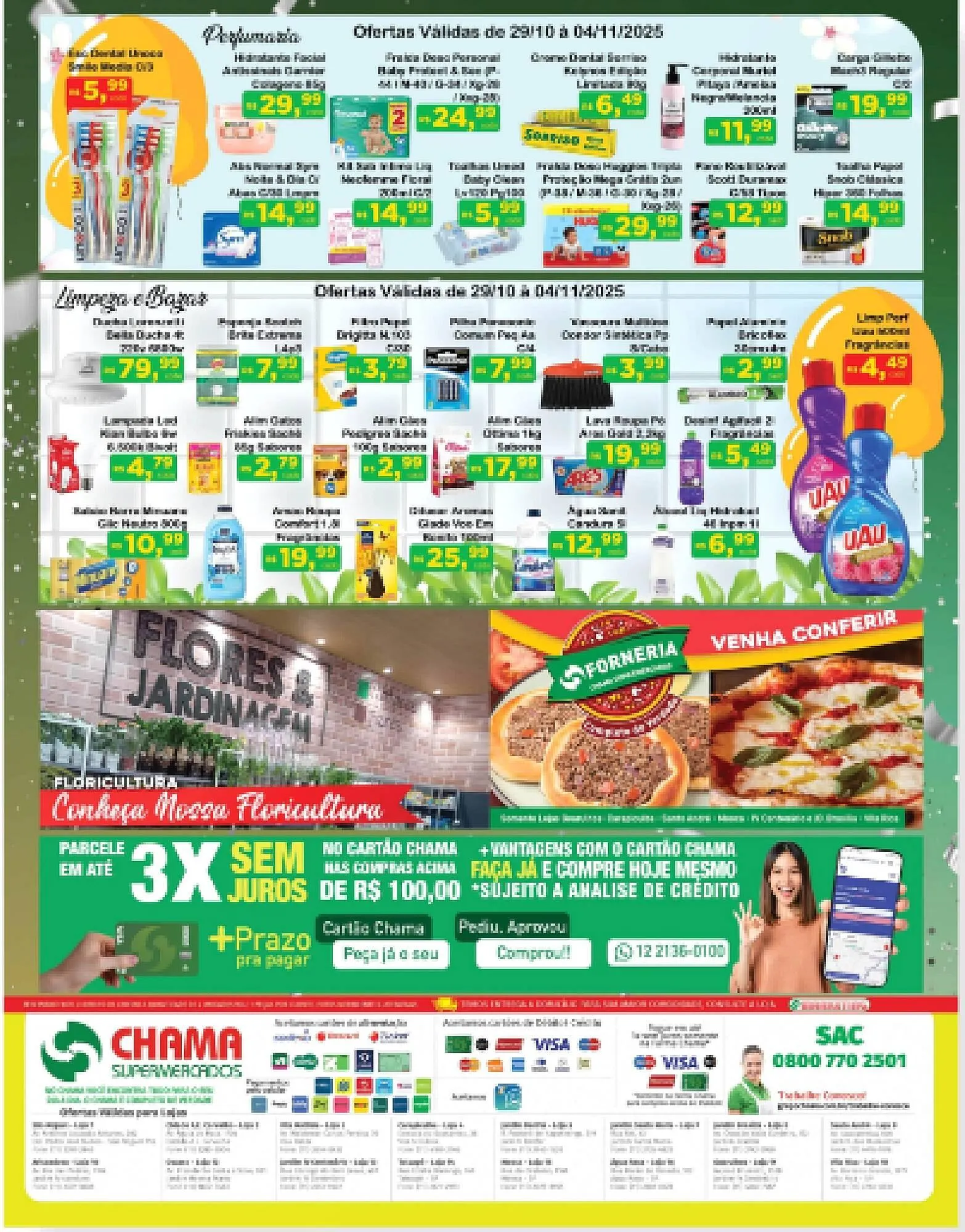 Encarte de Catálogo Chama Supermercados 28 de outubro até 4 de novembro 2025 - Pagina 4