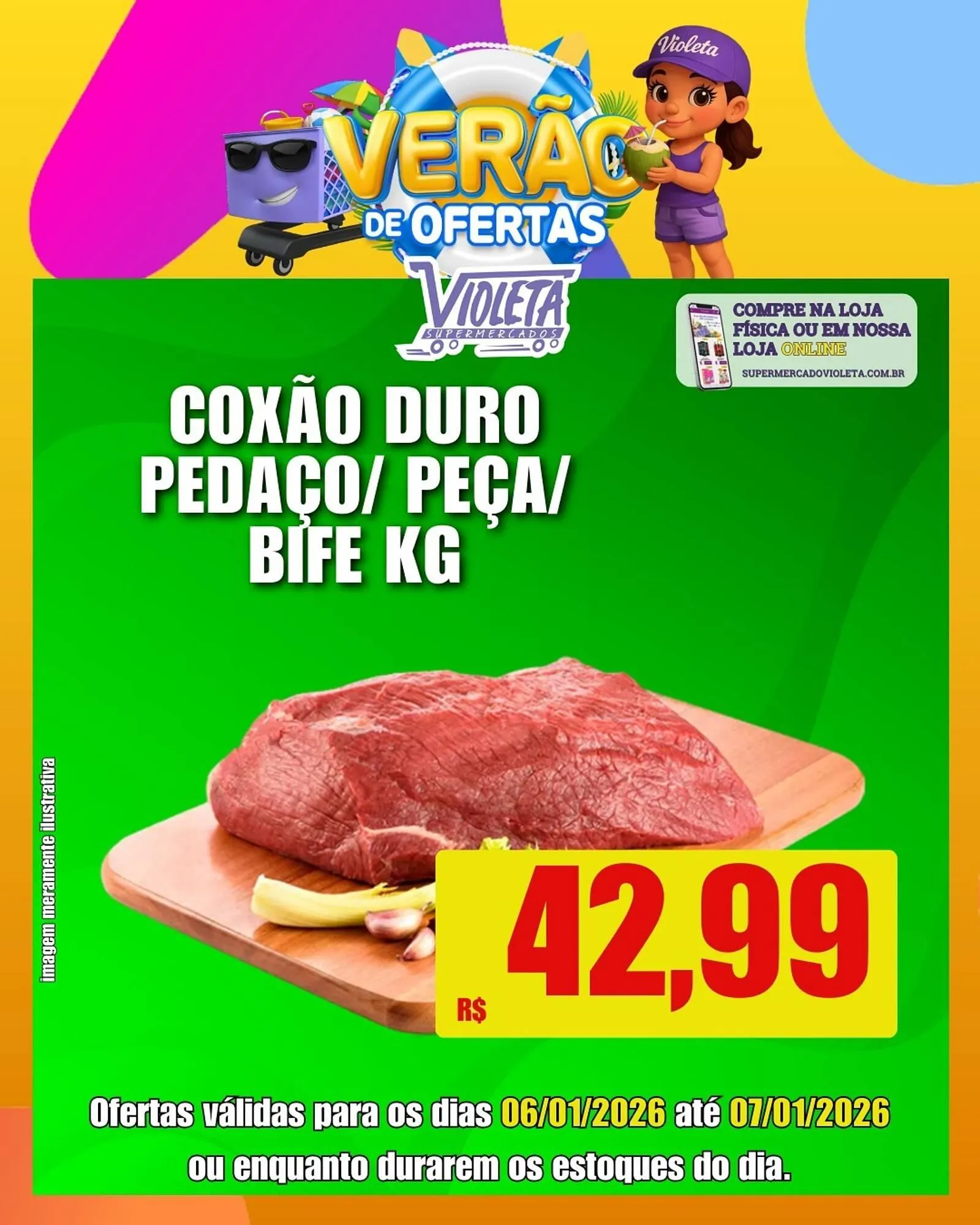 Encarte de Catálogo Violeta Supermercados 6 de janeiro até 7 de janeiro 2026 - Pagina 5