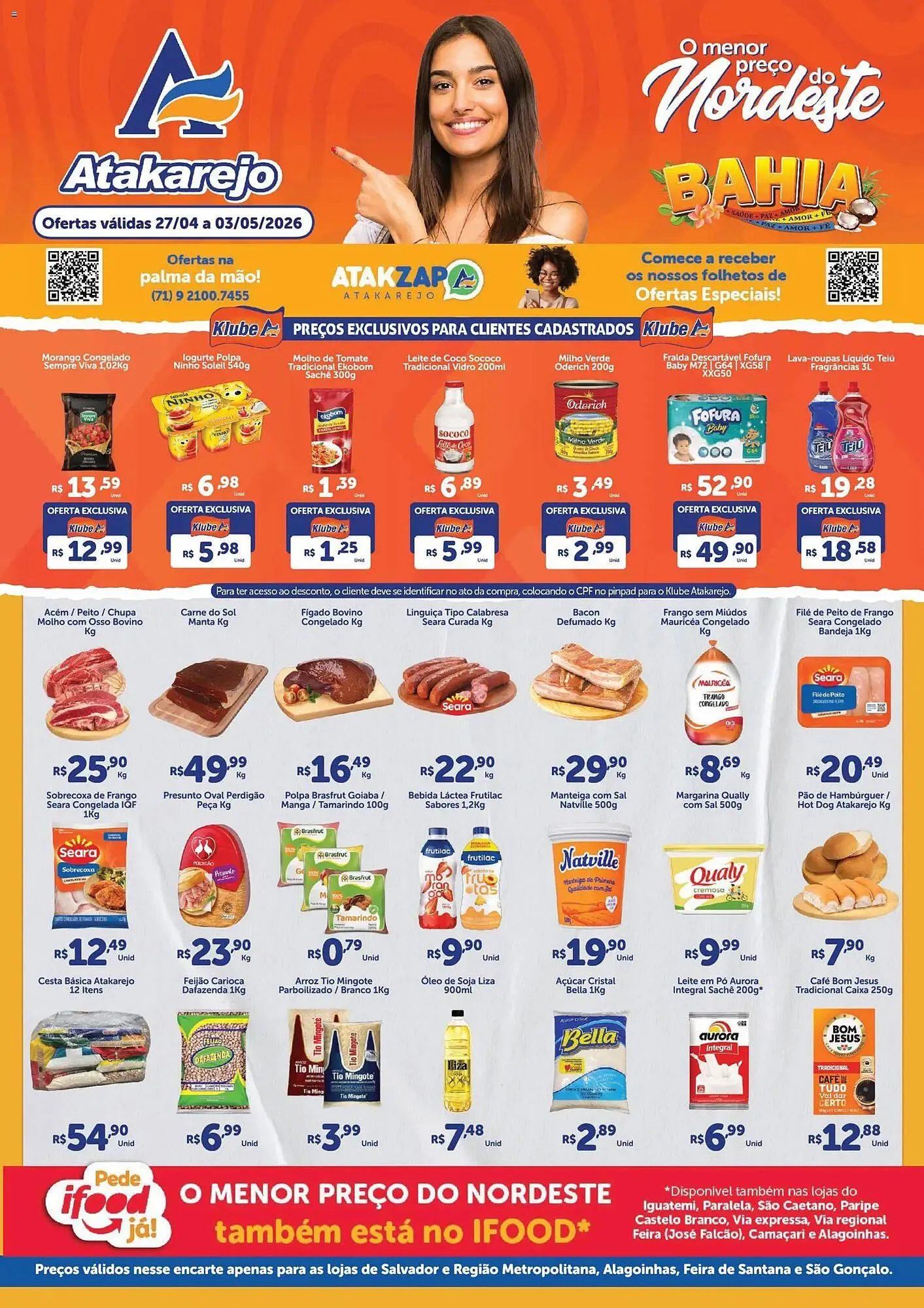 Encarte de Encarte Atakarejo 27 de abril até 3 de maio 2026 - Pagina 1