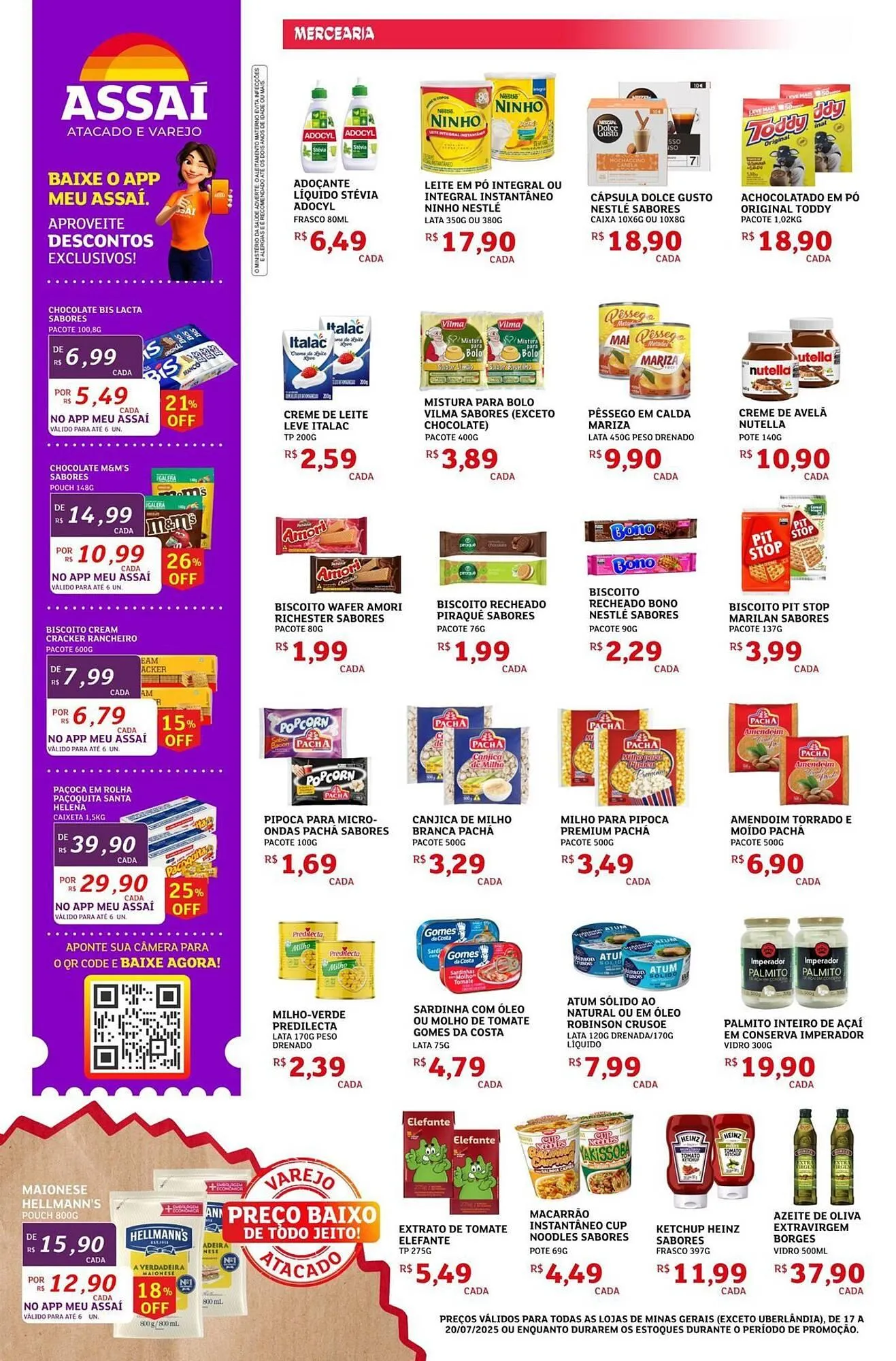 Encarte de Catálogo Assaí Atacadista 17 de julho até 20 de julho 2025 - Pagina 2