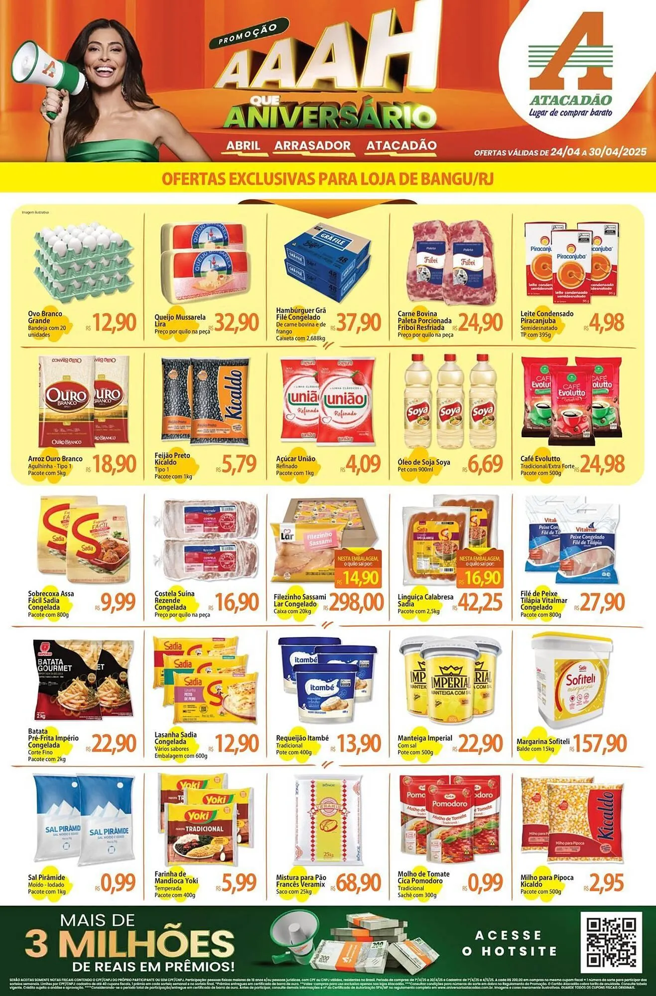 Encarte de Catálogo Atacadão 24 de abril até 30 de abril 2025 - Pagina 1