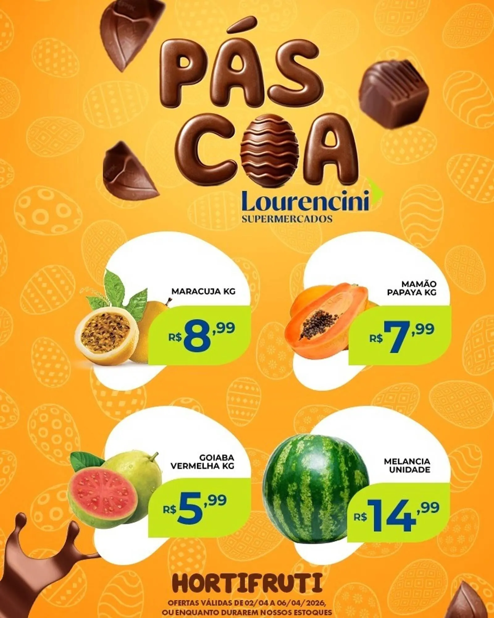 Encarte de Catálogo Lourencini Supermercados 3 de abril até 6 de abril 2026 - Pagina 5