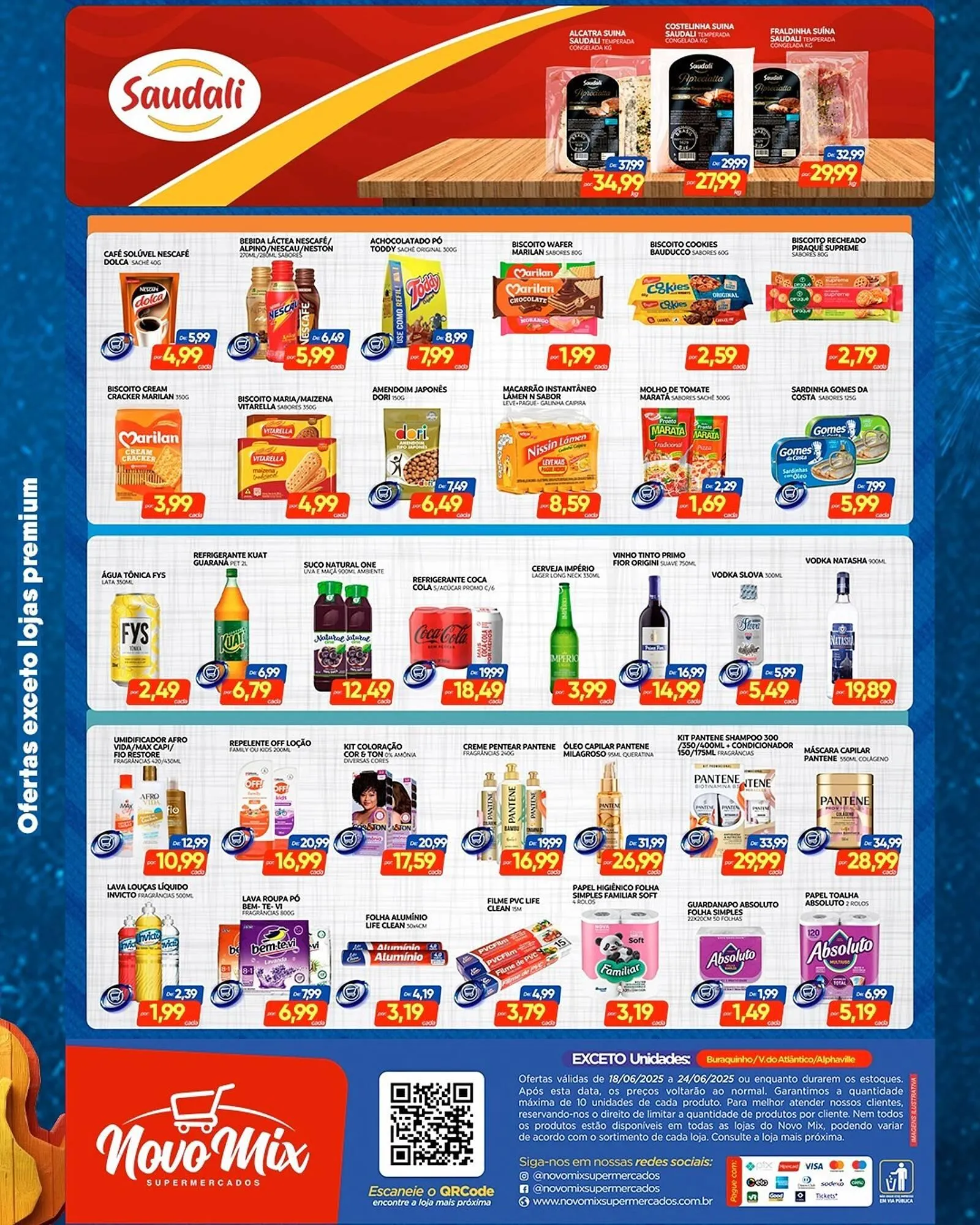 Encarte de Catálogo Novo Mix 18 de junho até 24 de junho 2025 - Pagina 3