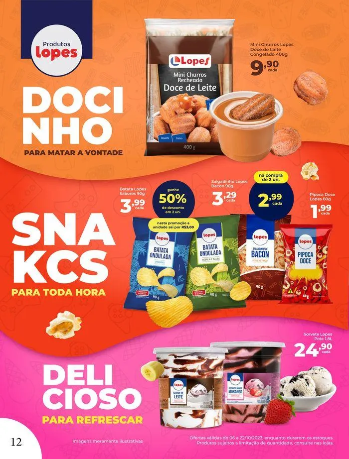 Encarte de Revista Lopes Supermercados 12 de outubro até 31 de dezembro 2025 - Pagina 12
