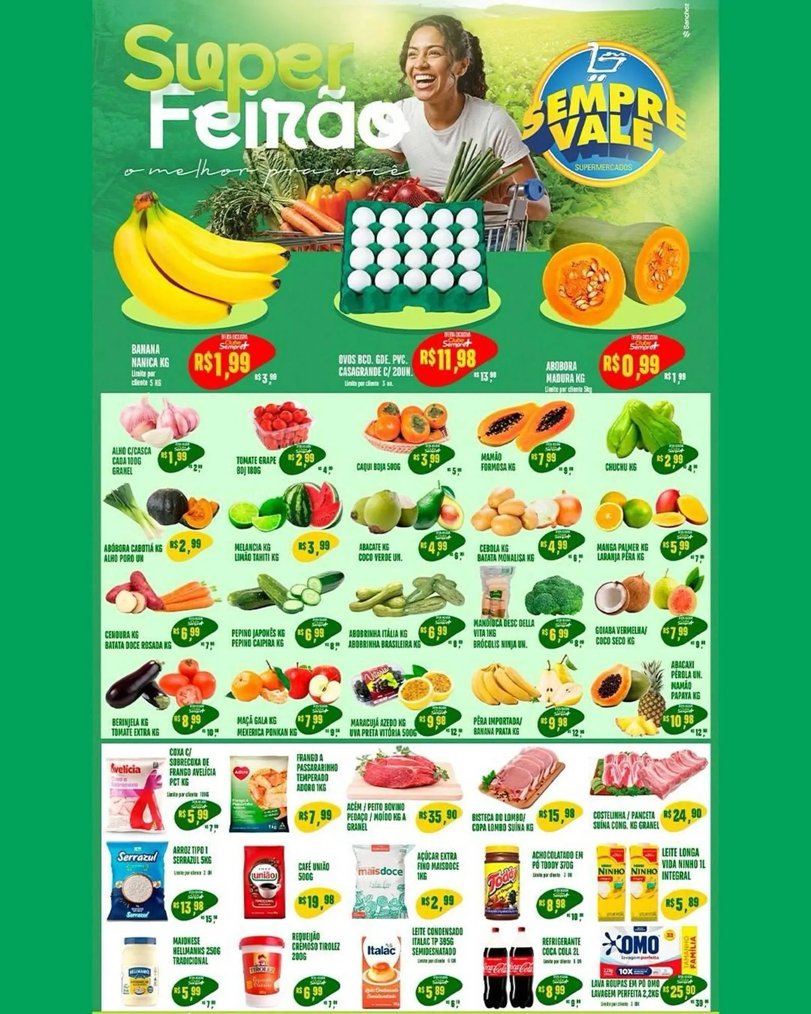Encarte de Catálogo Sempre Vale Supermercados 7 de abril até 12 de abril 2026 - Pagina 7