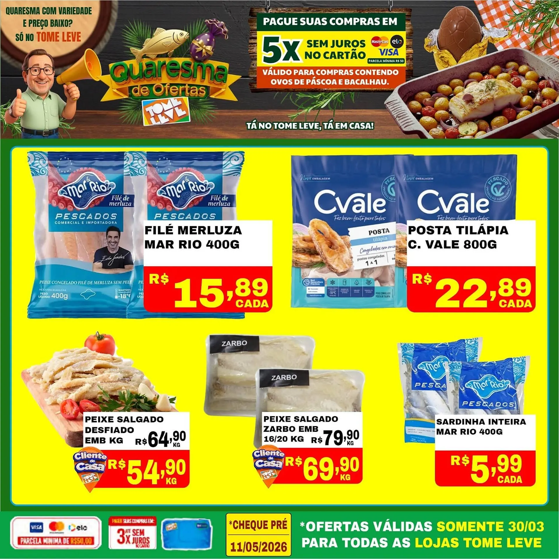 Encarte de Catálogo Tome Leve 30 de março até 11 de abril 2026 - Pagina 3