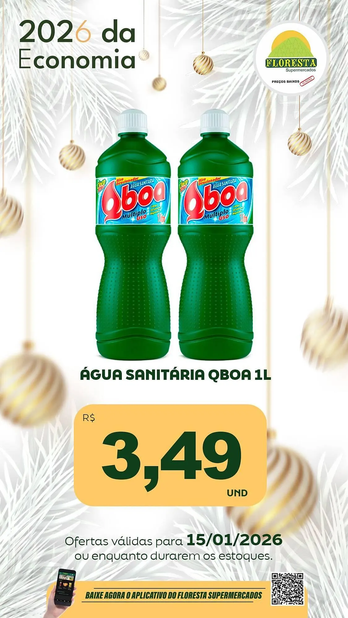 Encarte de Catálogo Floresta Supermercados 15 de janeiro até 17 de janeiro 2026 - Pagina 49