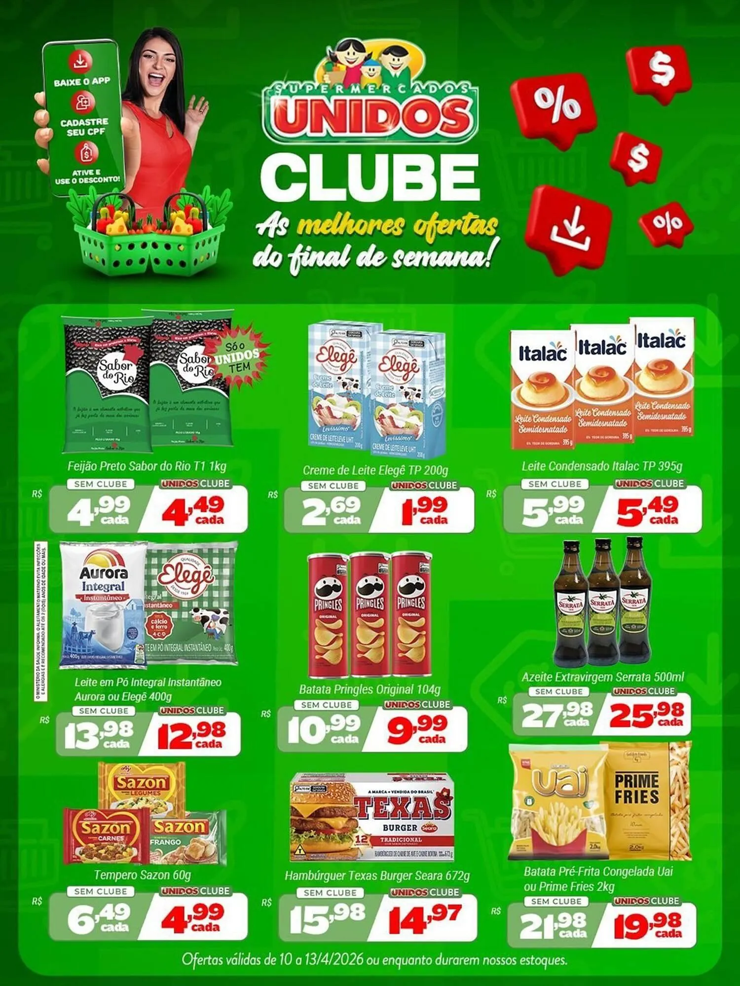 Encarte de Encarte Supermercados Unidos 10 de abril até 13 de abril 2026 - Pagina 1