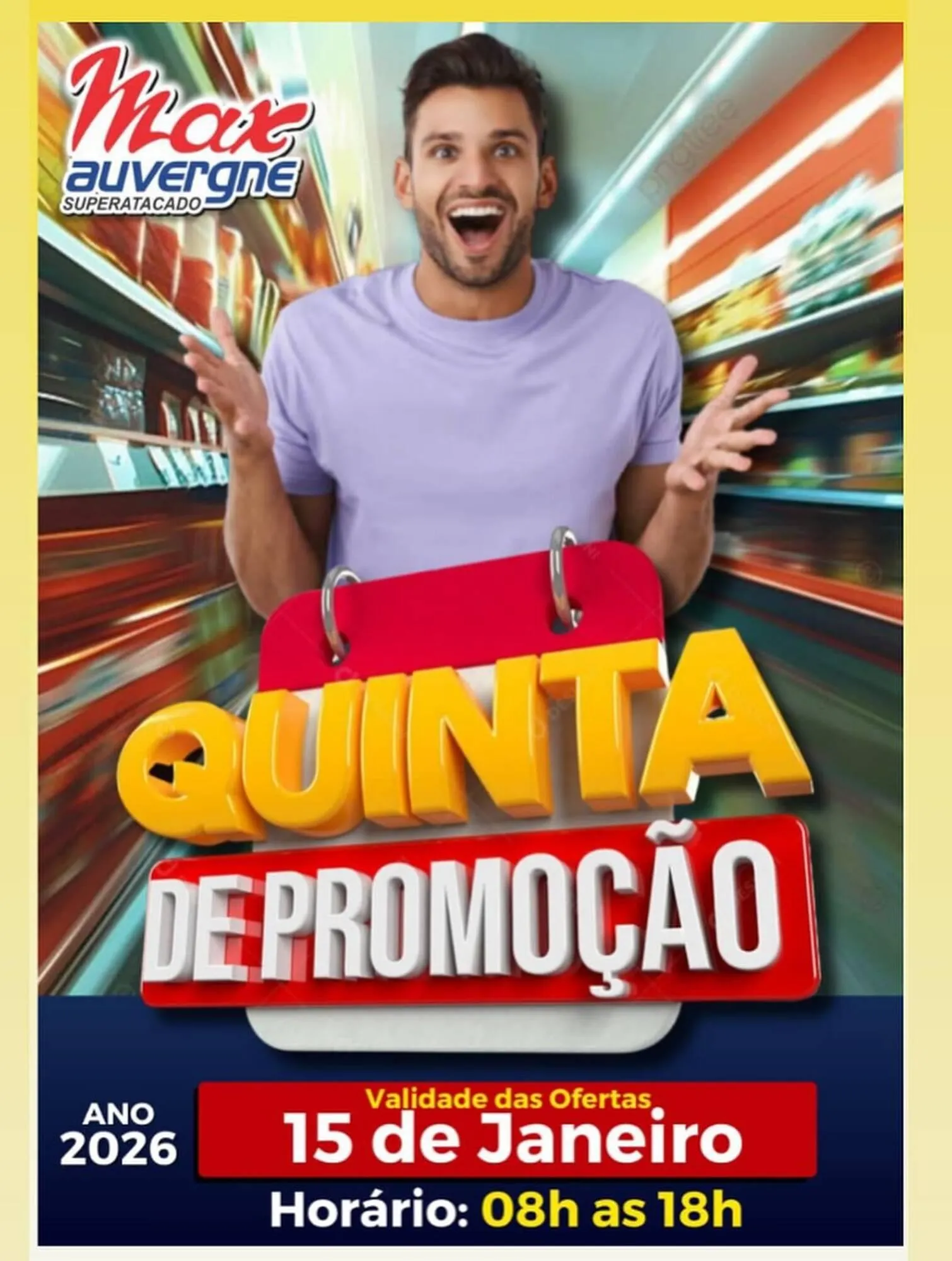 Encarte de Catálogo Max Auvergne Superatacado 15 de janeiro até 15 de janeiro 2026 - Pagina 1