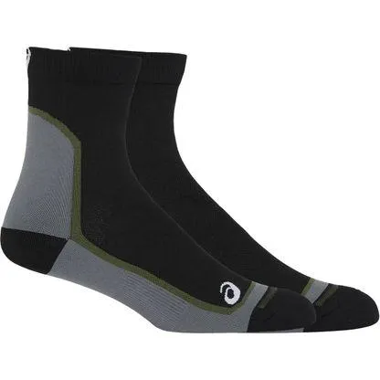 Meia ASICS - Unissex - Preta e Cinza