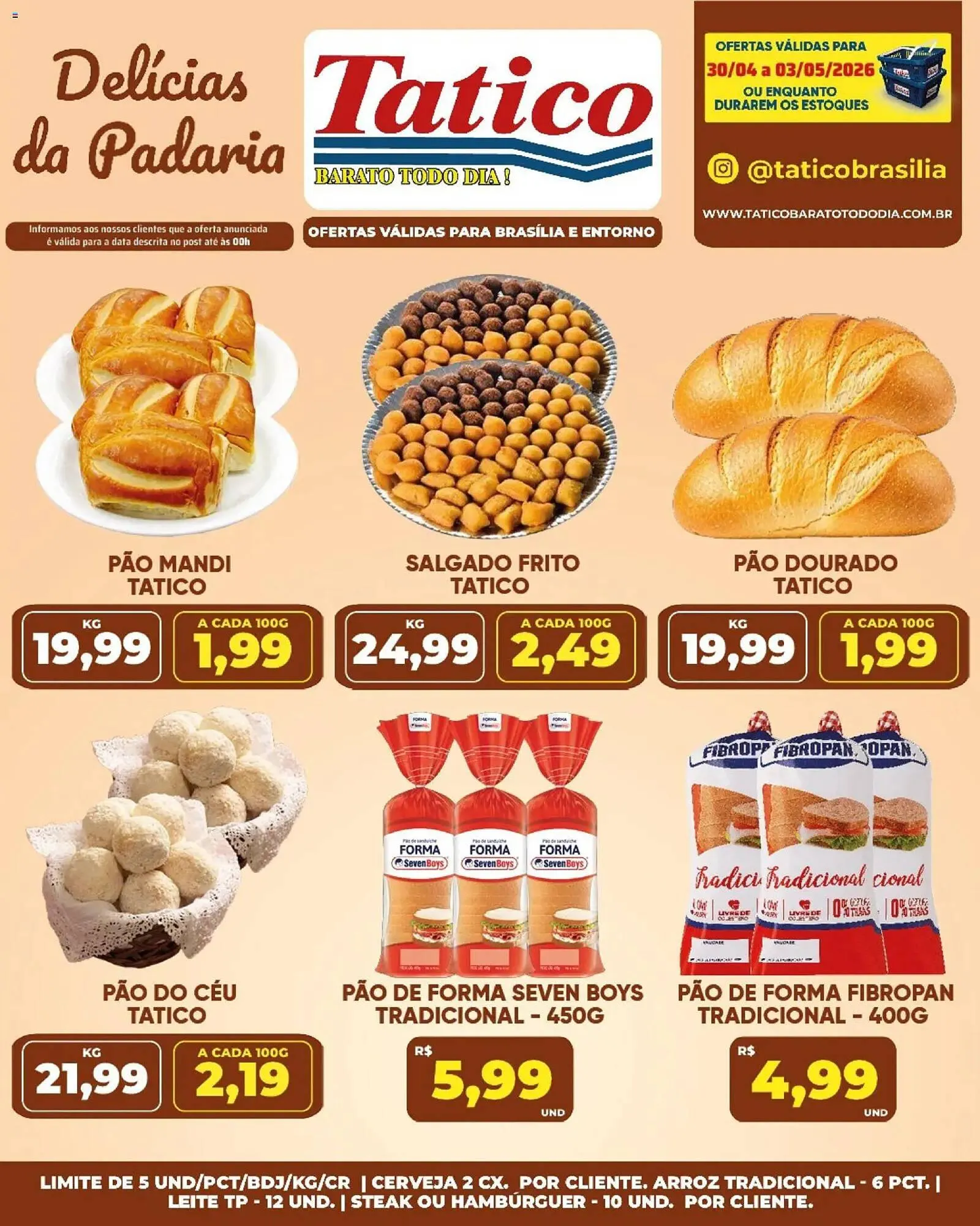 Encarte de Tabloide Tatico 30 de abril até 1 de maio 2026 - Pagina 19