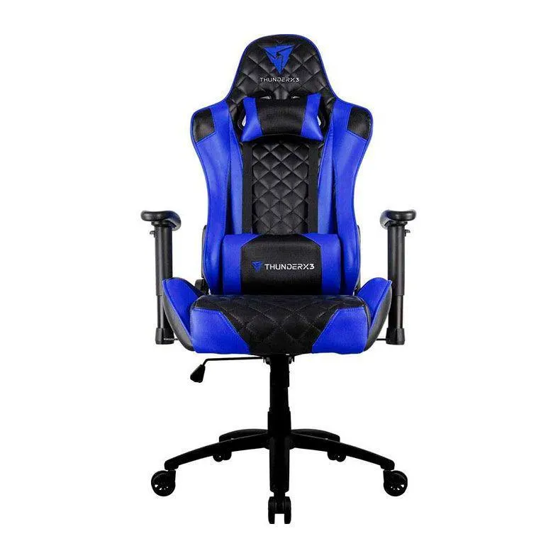 Cadeira Gamer Thunderx3 TGC12 Preto Com Azul, TGC12-PT/AZ