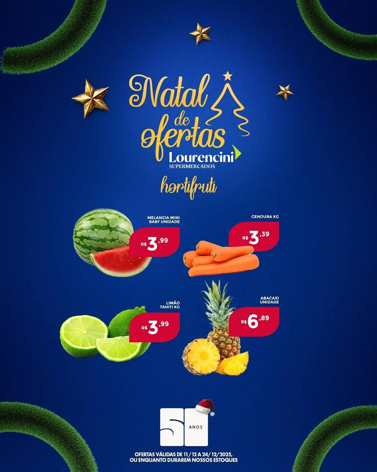 Encarte de Catálogo Lourencini Supermercados 20 de dezembro até 24 de dezembro 2025 - Pagina 2
