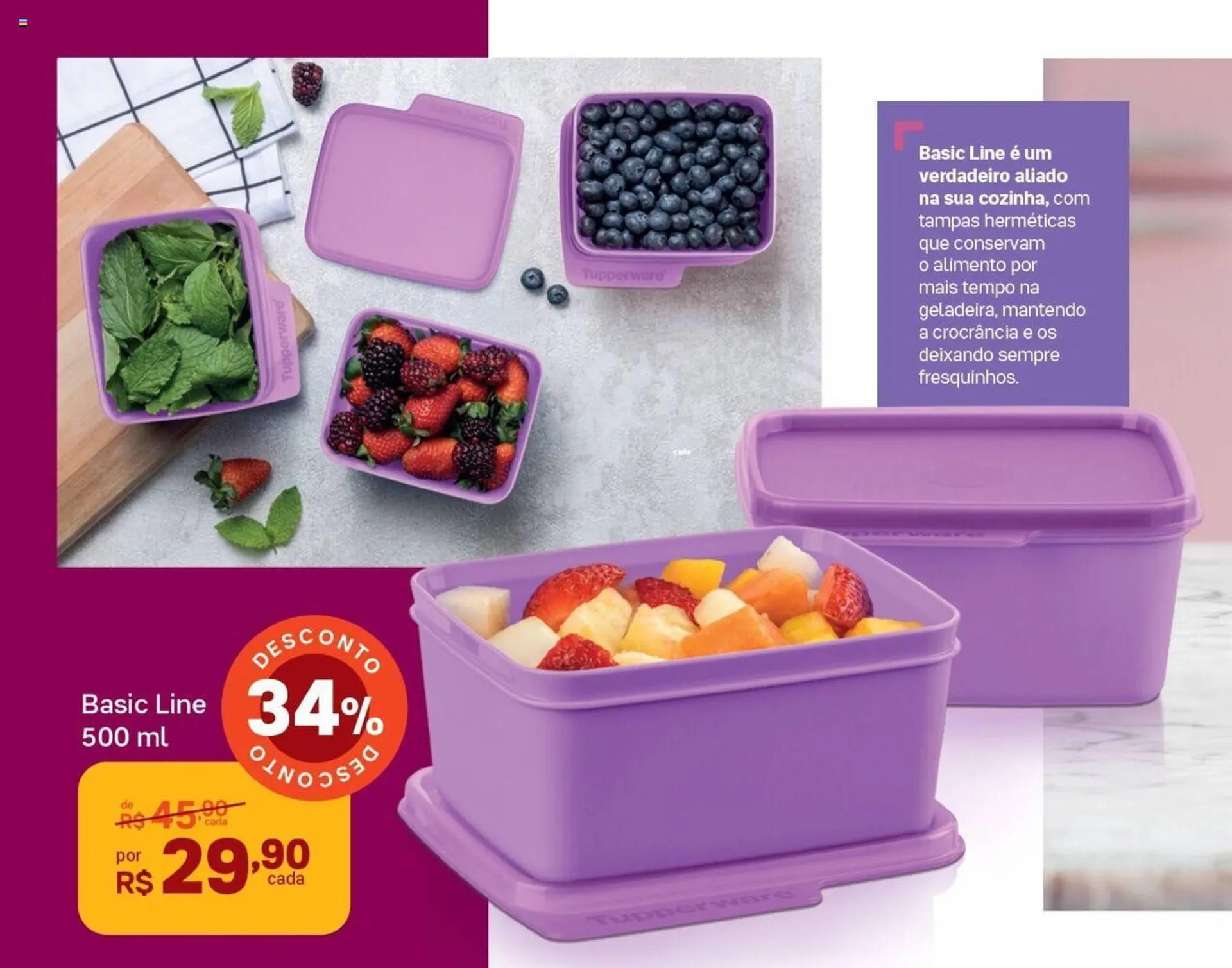 Encarte de Catálogo Tupperware 1 de janeiro até 31 de janeiro 2024 - Pagina 91