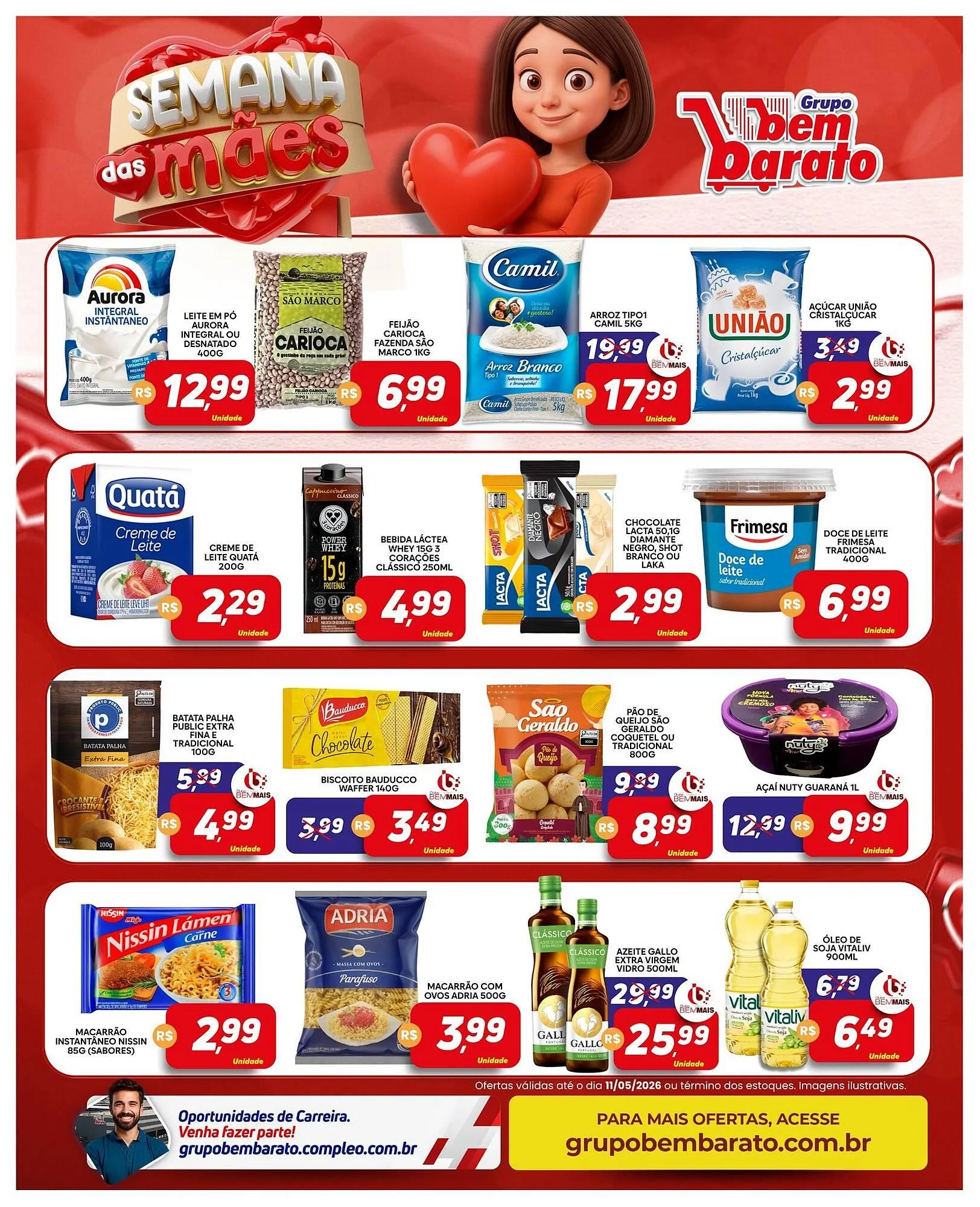 Encarte de Catálogo Supermercado Bem Barato 5 de maio até 11 de maio 2026 - Pagina 3