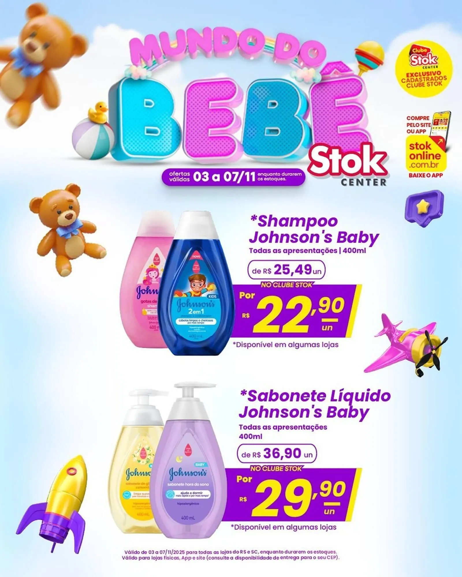 Encarte de Encarte Stok Center 3 de novembro até 7 de novembro 2025 - Pagina 1