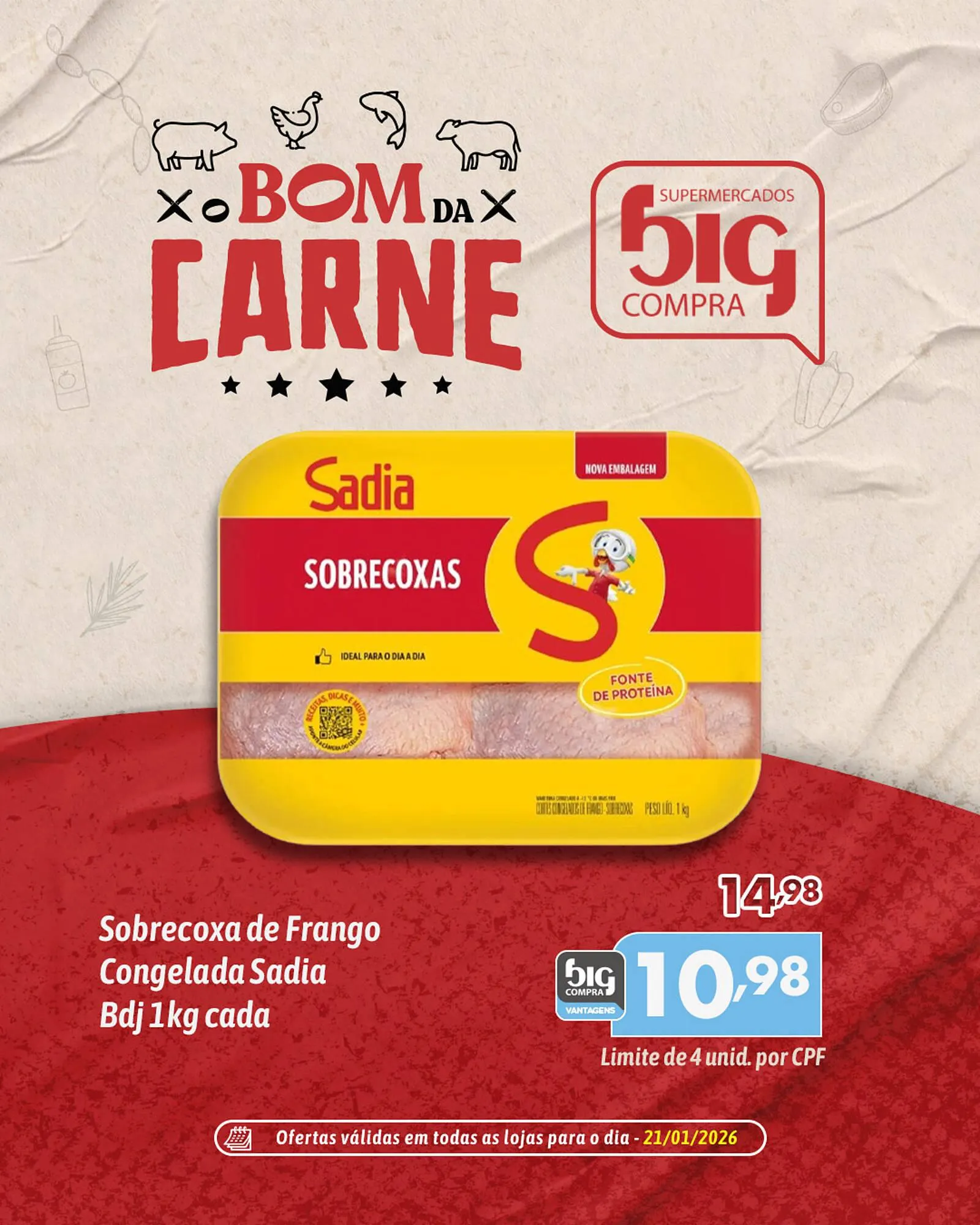 Encarte de Catálogo Supermercados Big Compra 21 de janeiro até 21 de janeiro 2026 - Pagina 5