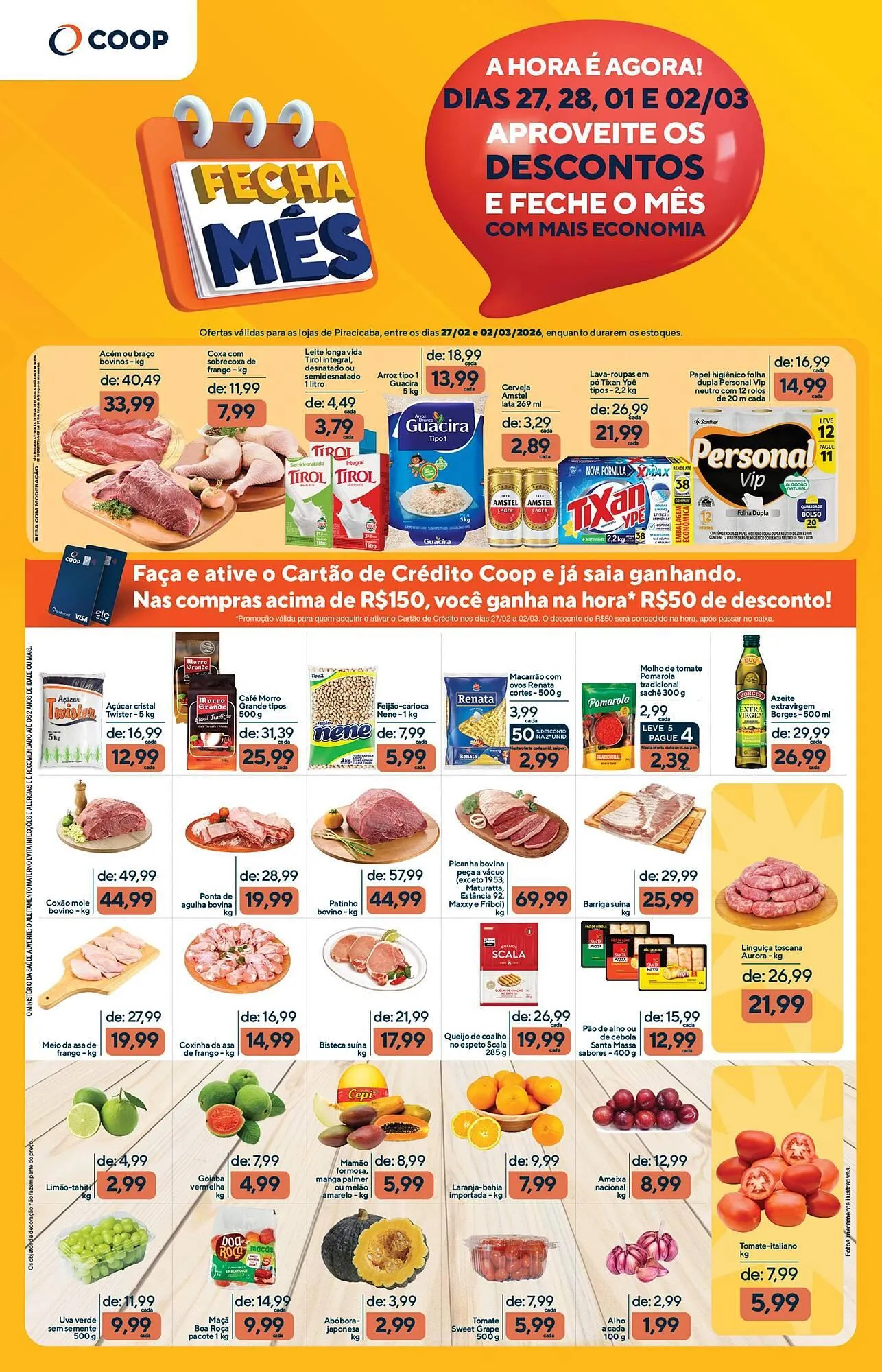 Encarte de Folheto Coop 27 de fevereiro até 2 de março 2026 - Pagina 1