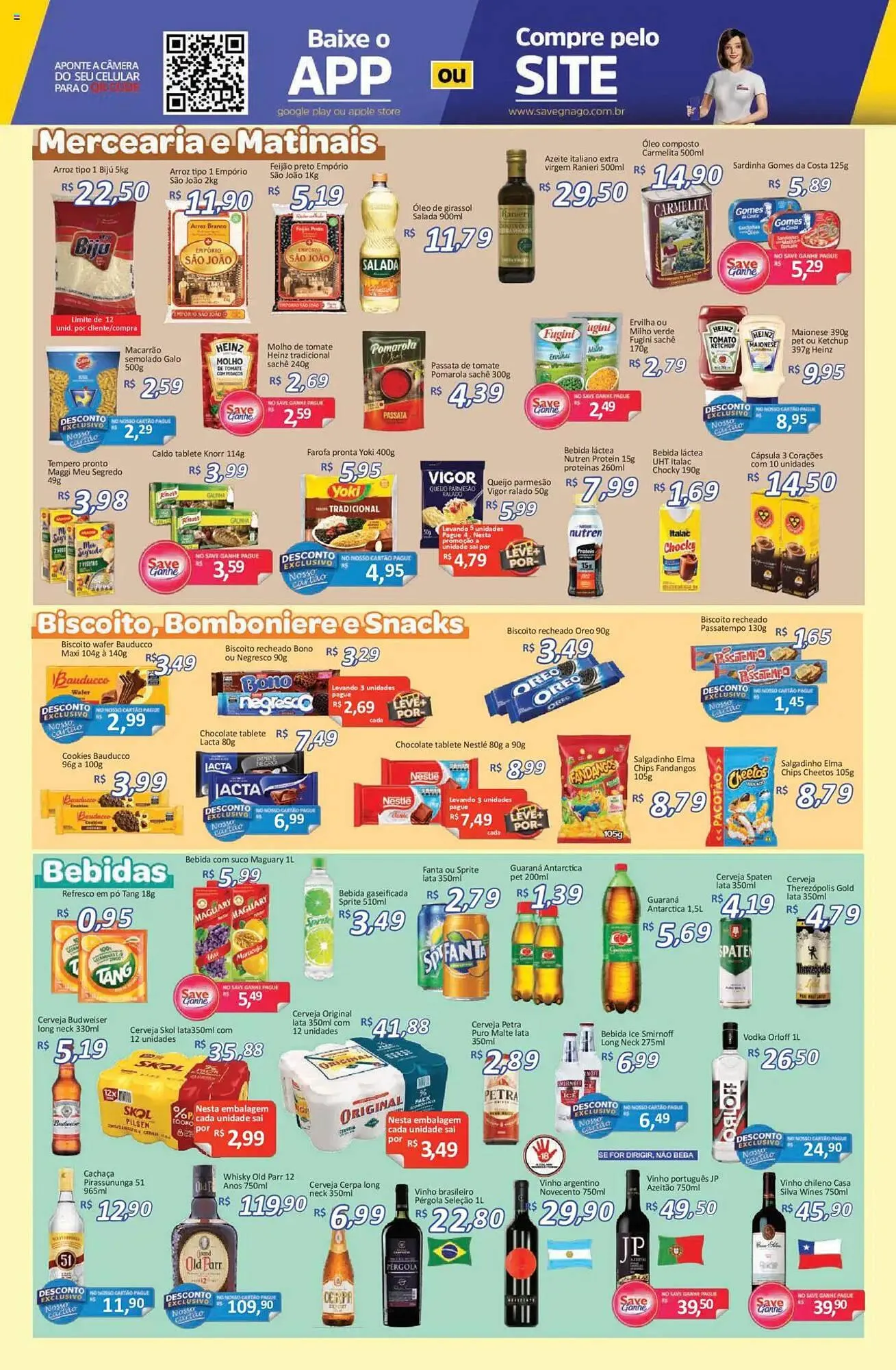 Encarte de Catálogo Supermercados Savegnago 26 de junho até 29 de junho 2025 - Pagina 3