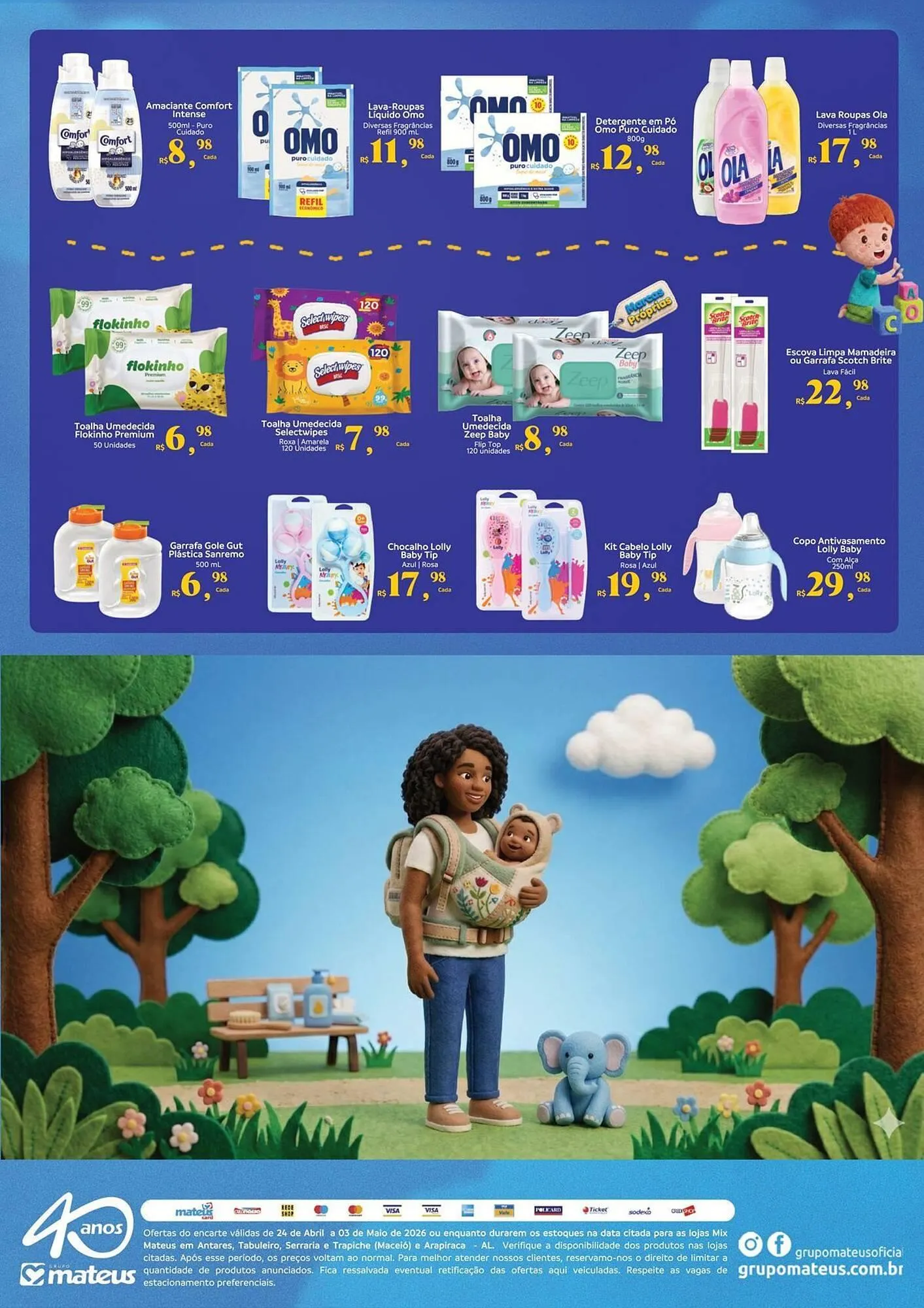Encarte de Catálogo Supermercados Mateus 23 de abril até 3 de maio 2026 - Pagina 4
