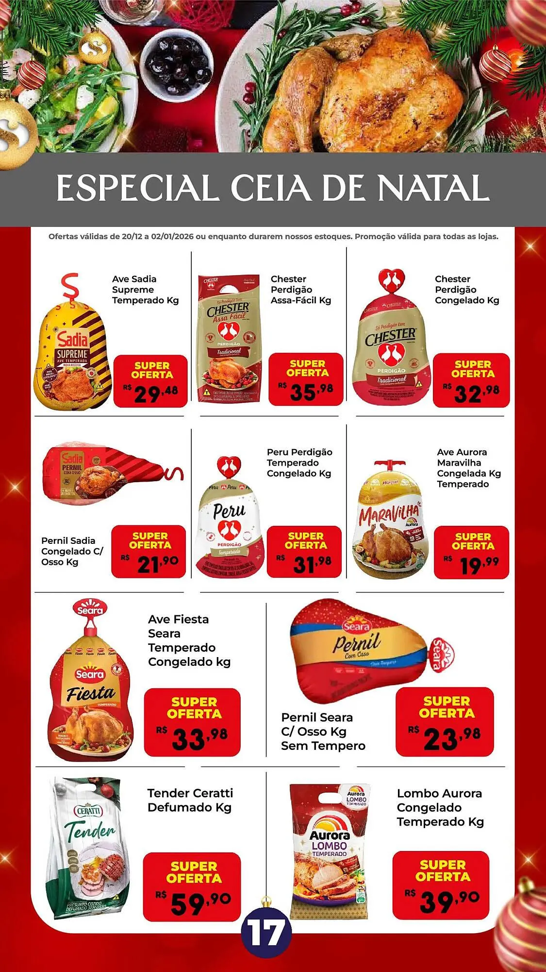 Encarte de Folheto Semar Supermercado 20 de dezembro até 2 de janeiro 2026 - Pagina 17