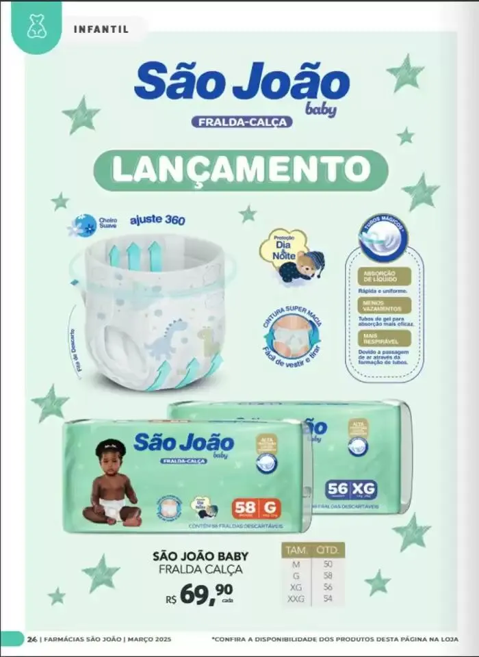 Encarte de Farmácia São João Marco 2025! 4 de março até 31 de março 2025 - Pagina 24