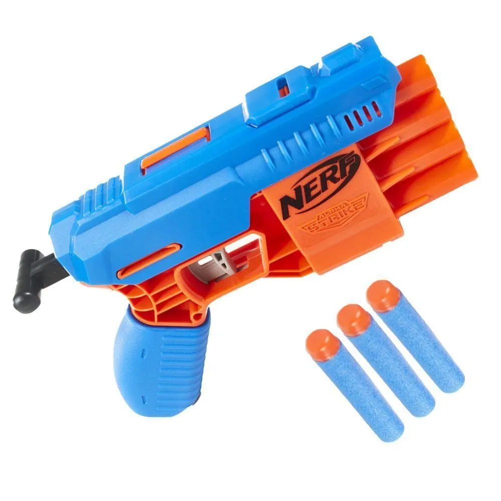 Lançador De Dardo Nerf Hasbro Alpha Claw Qs-4 - F2219