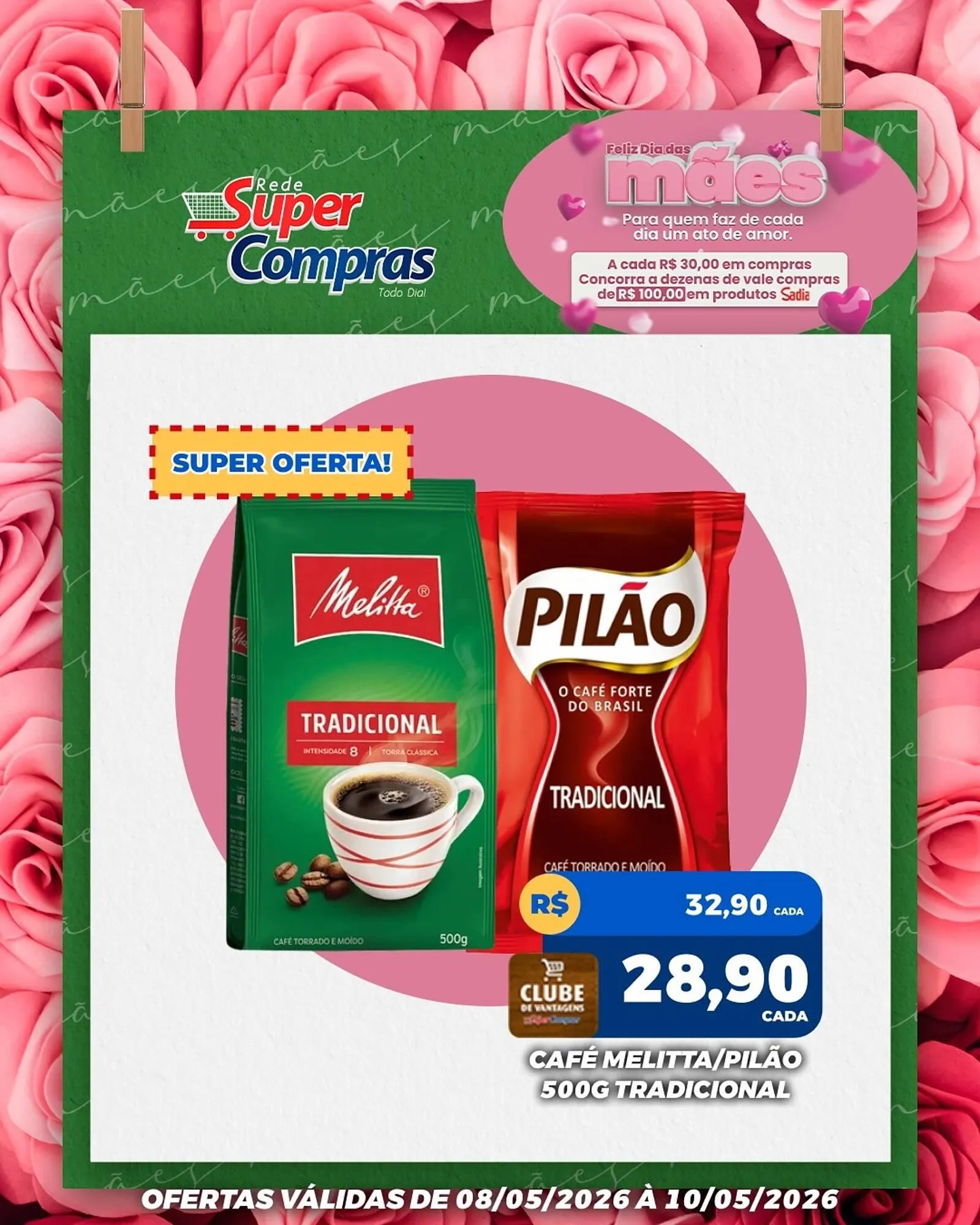 Encarte de Encarte Rede Super Compras 8 de maio até 10 de maio 2026 - Pagina 1