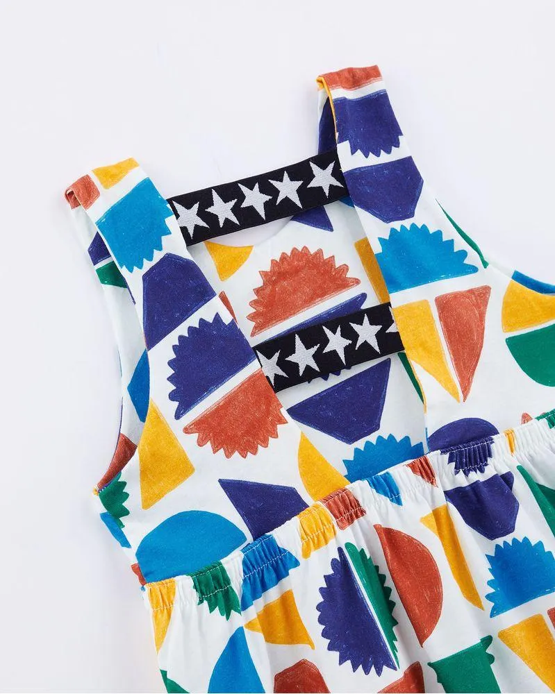 Vestido Malha Bloquitos