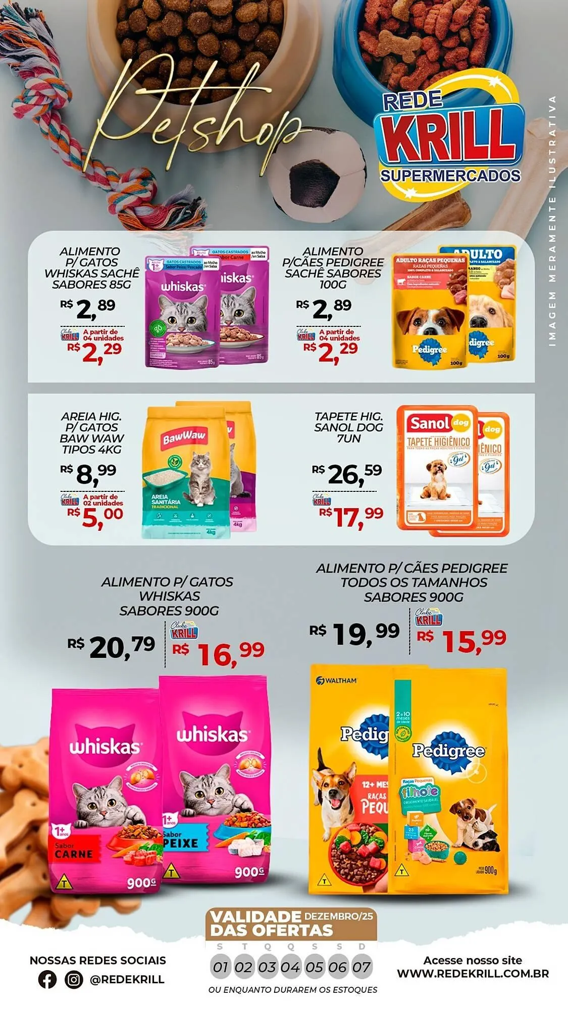 Encarte de Folheto Rede Krill 1 de dezembro até 7 de dezembro 2025 - Pagina 4