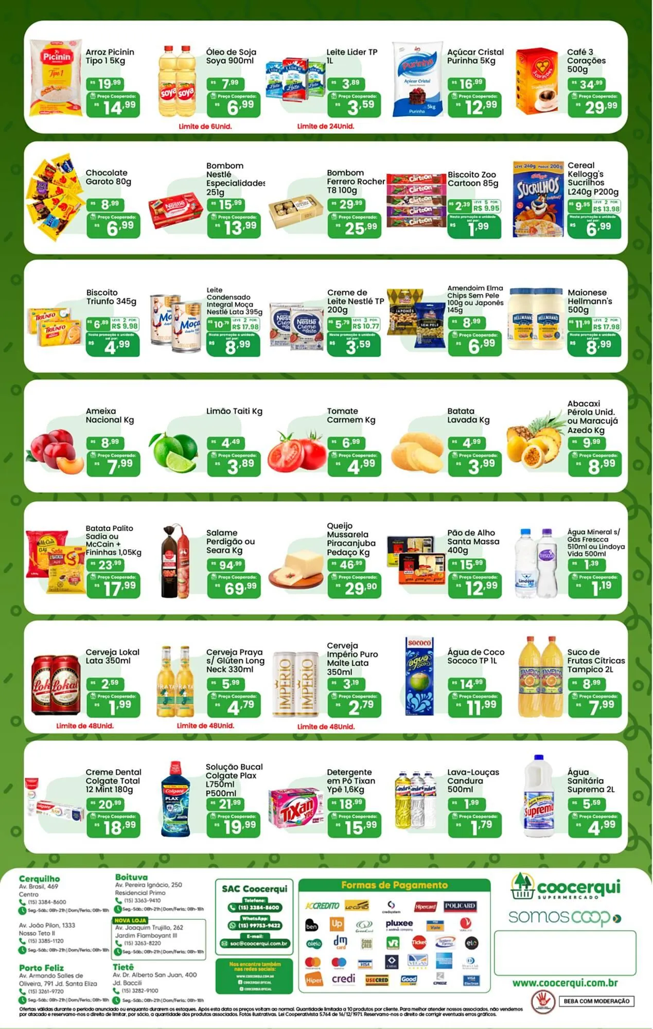 Encarte de Tabloide Coocerqui 13 de fevereiro até 16 de fevereiro 2026 - Pagina 2