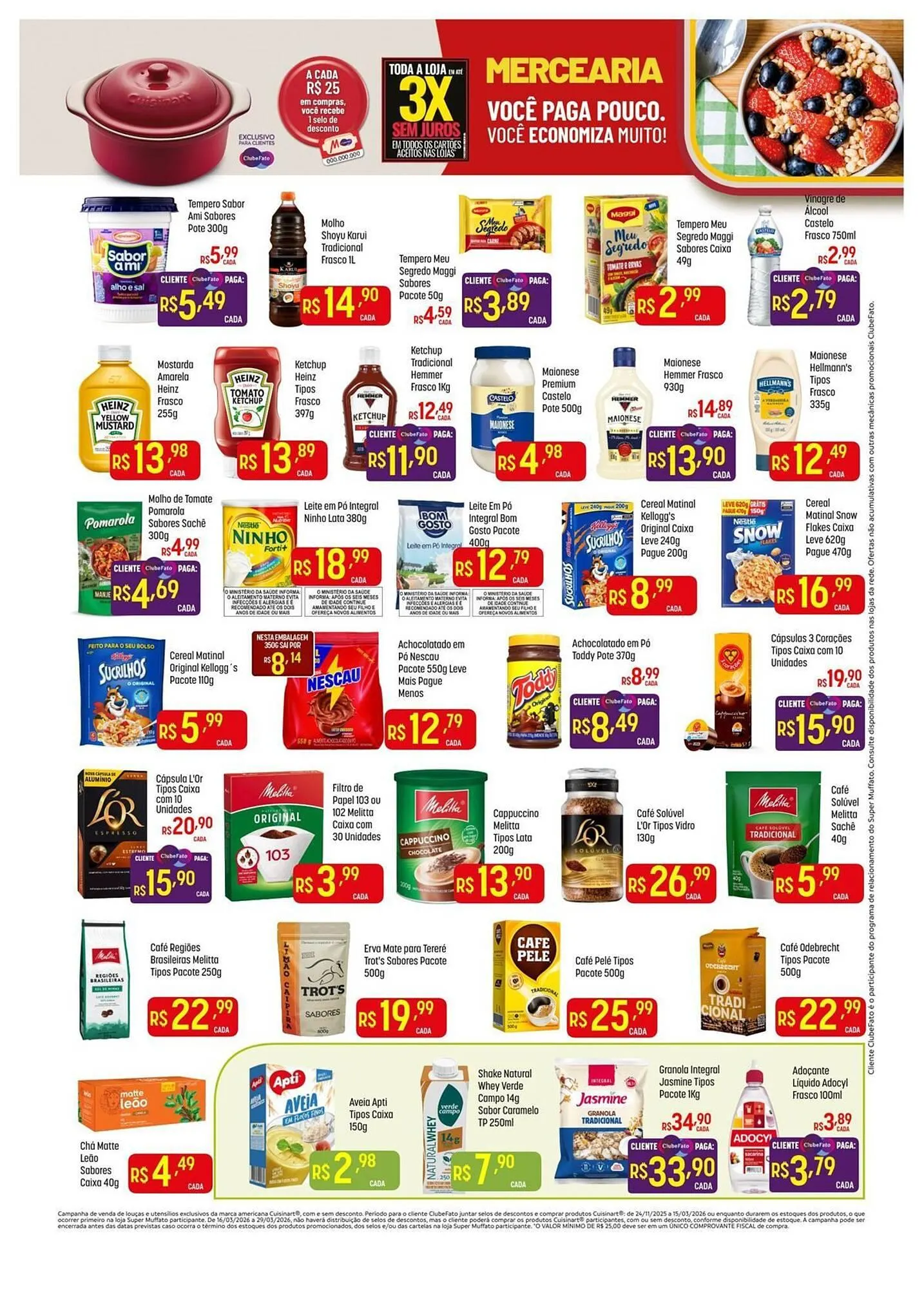 Encarte de Encarte Muffato 10 de fevereiro até 15 de março 2026 - Pagina 3
