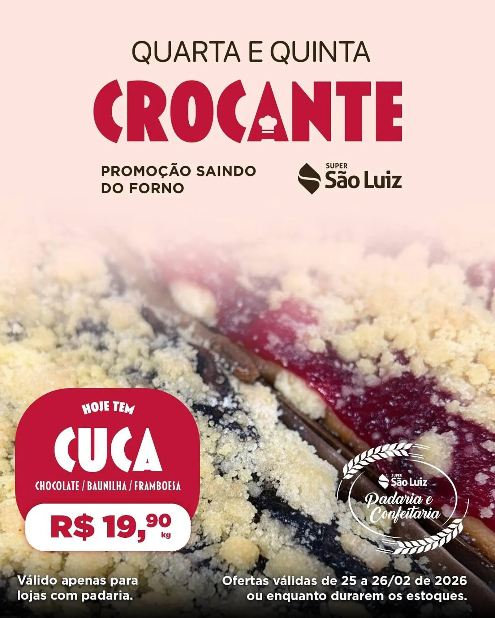 Encarte de Catálogo Super São Luiz 25 de fevereiro até 26 de fevereiro 2026 - Pagina 1