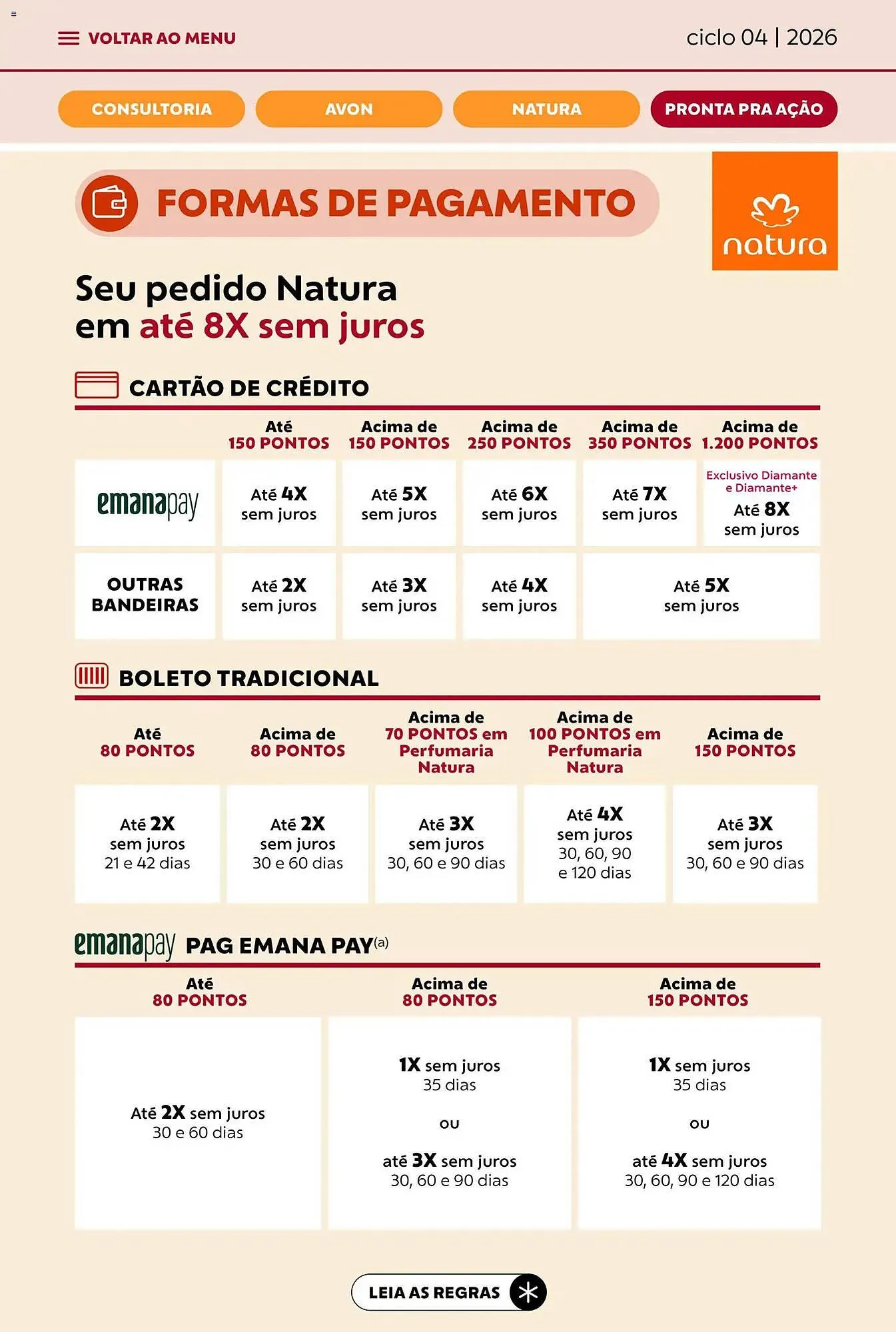 Encarte de Catálogo Avon 18 de fevereiro até 17 de março 2026 - Pagina 47