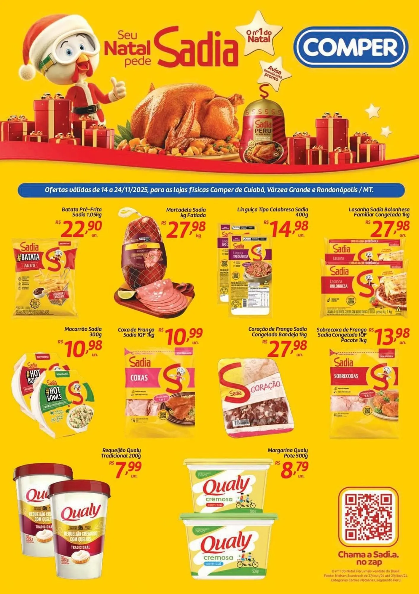 Encarte de Folheto Comper 14 de novembro até 24 de novembro 2025 - Pagina 1