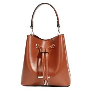 Bolsa Buket Marrom Média