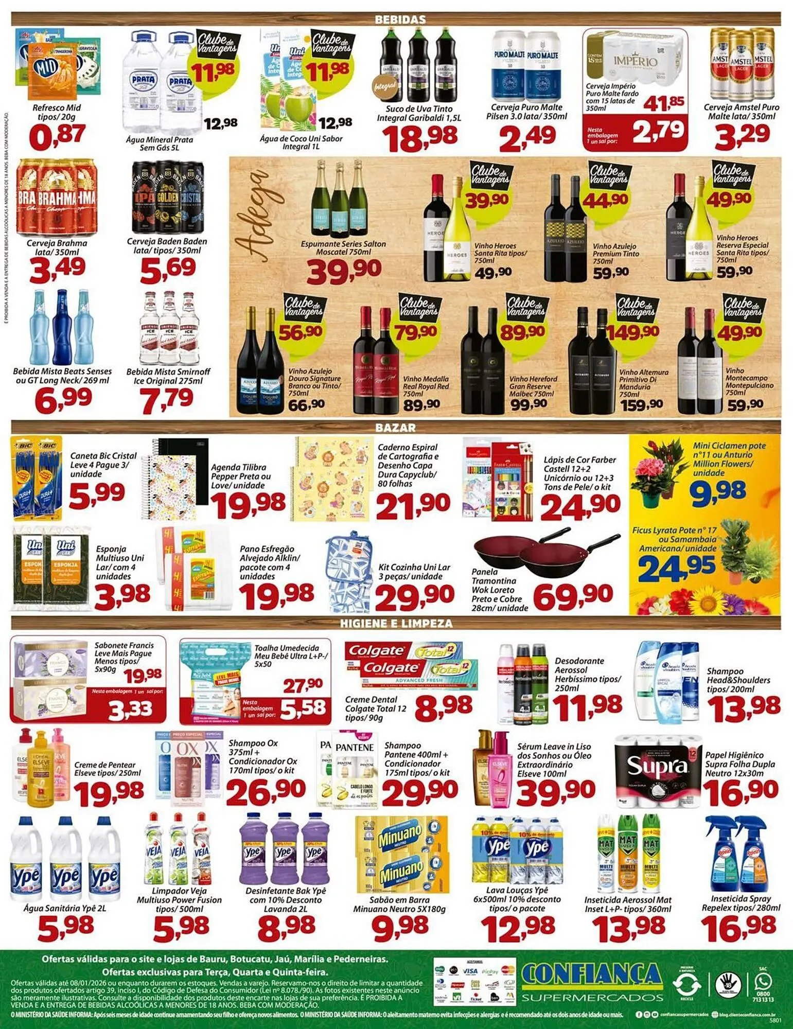 Encarte de Catálogo Confiança Supermercados 6 de janeiro até 8 de janeiro 2026 - Pagina 4