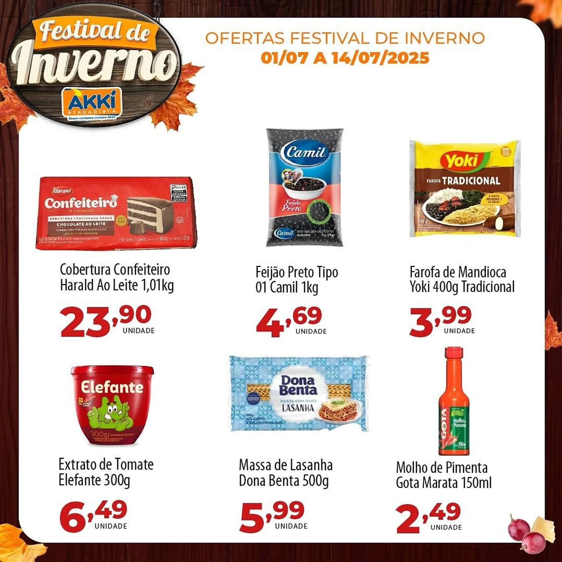 Encarte de Catálogo Akki Atacadista 1 de julho até 14 de julho 2025 - Pagina 5