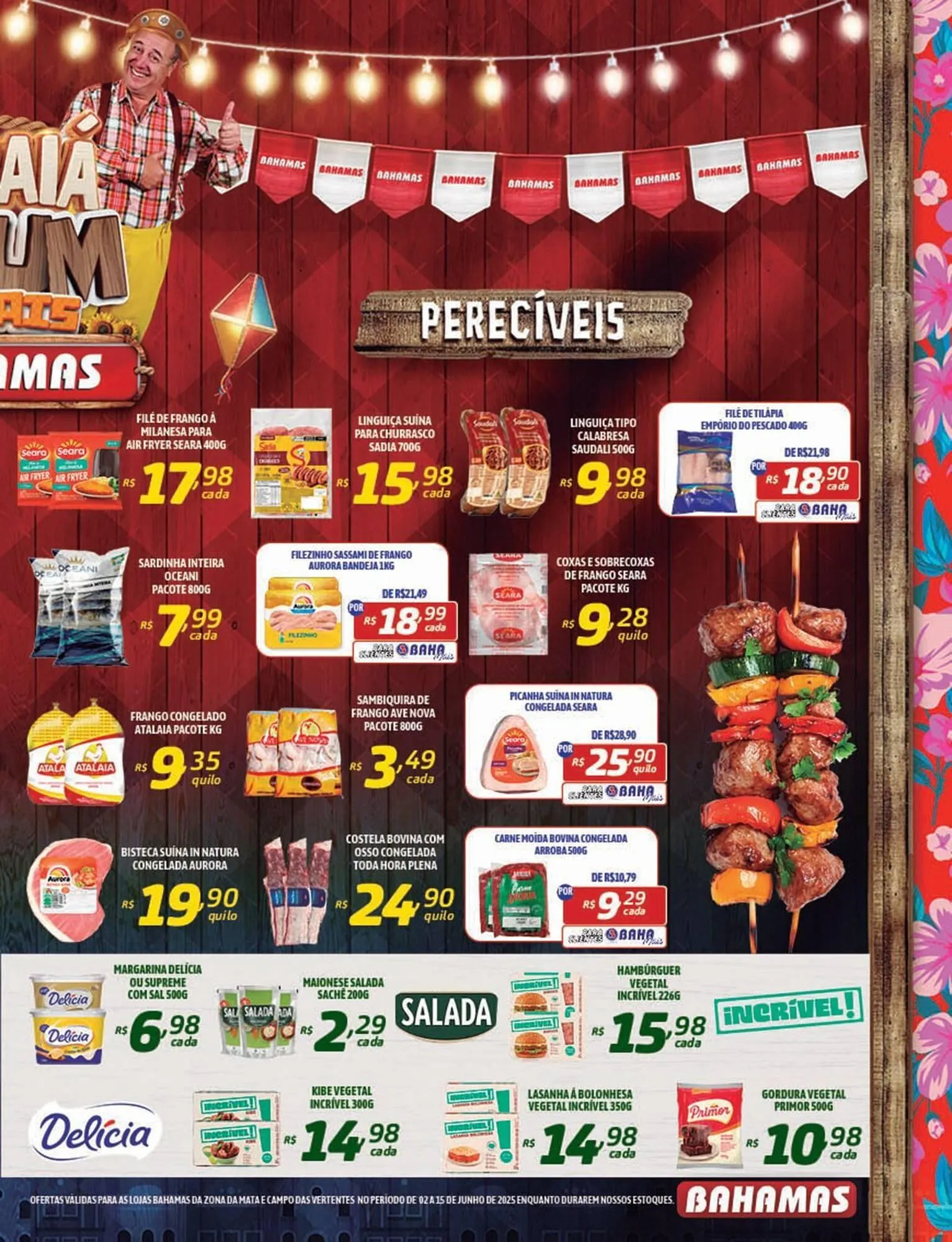 Encarte de Catálogo Bahamas Supermercados 2 de junho até 15 de junho 2025 - Pagina 13