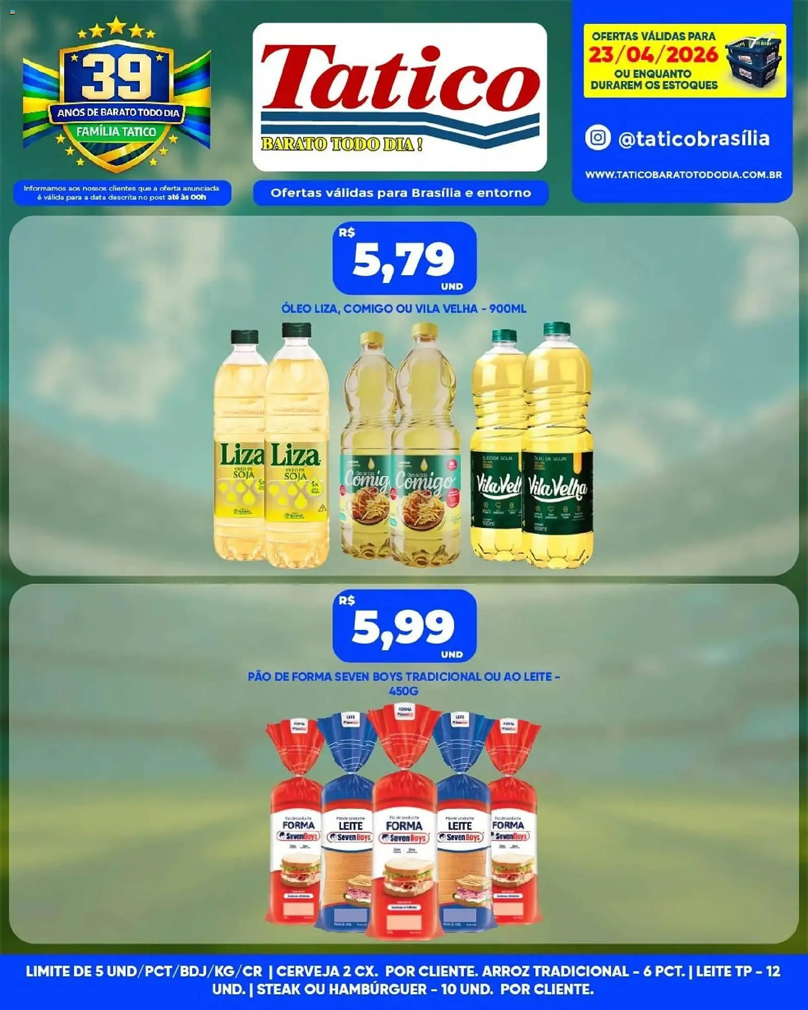 Encarte de Tabloide Tatico 24 de abril até 24 de abril 2026 - Pagina 32