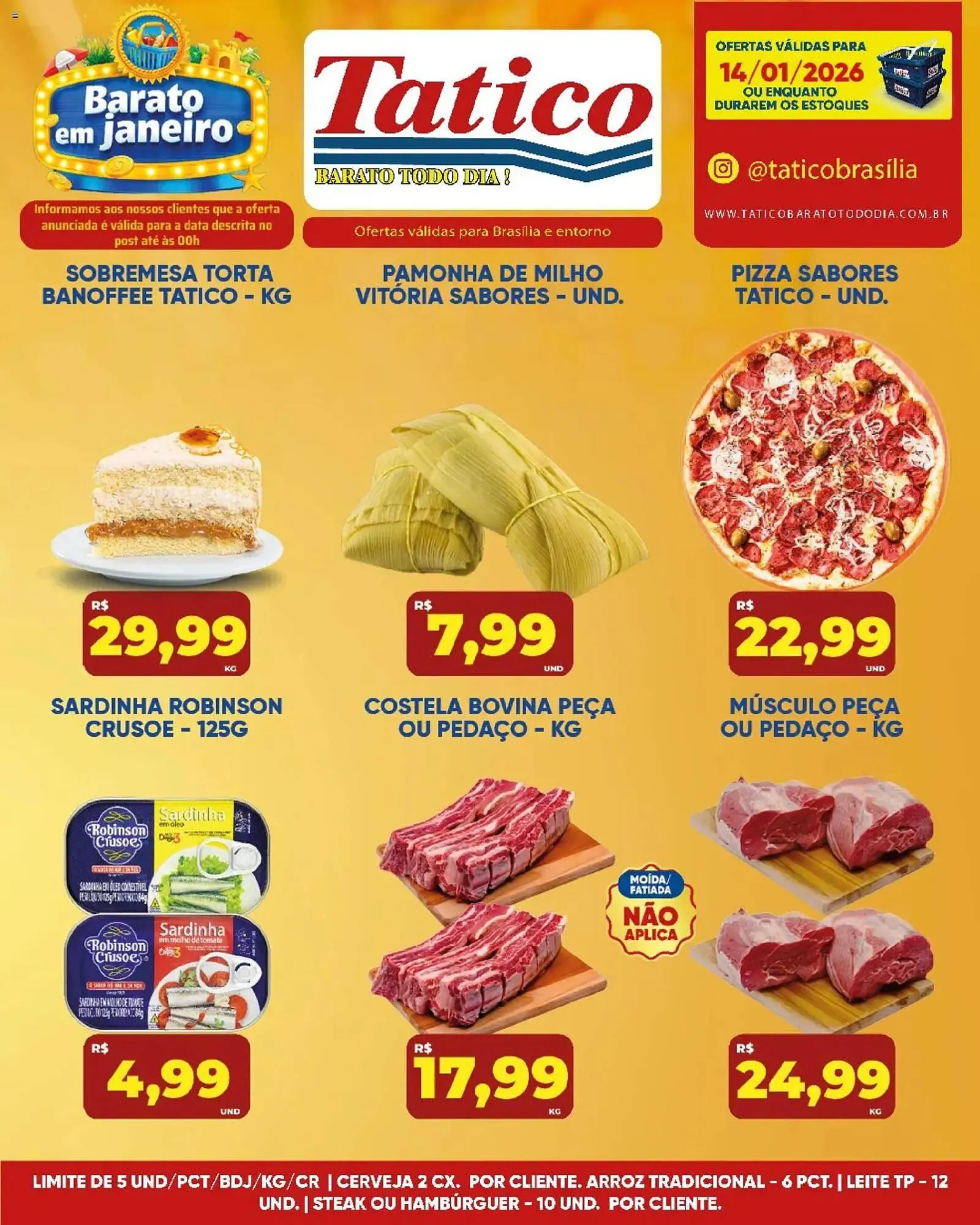 Encarte de Tabloide Tatico 14 de janeiro até 14 de janeiro 2026 - Pagina 12